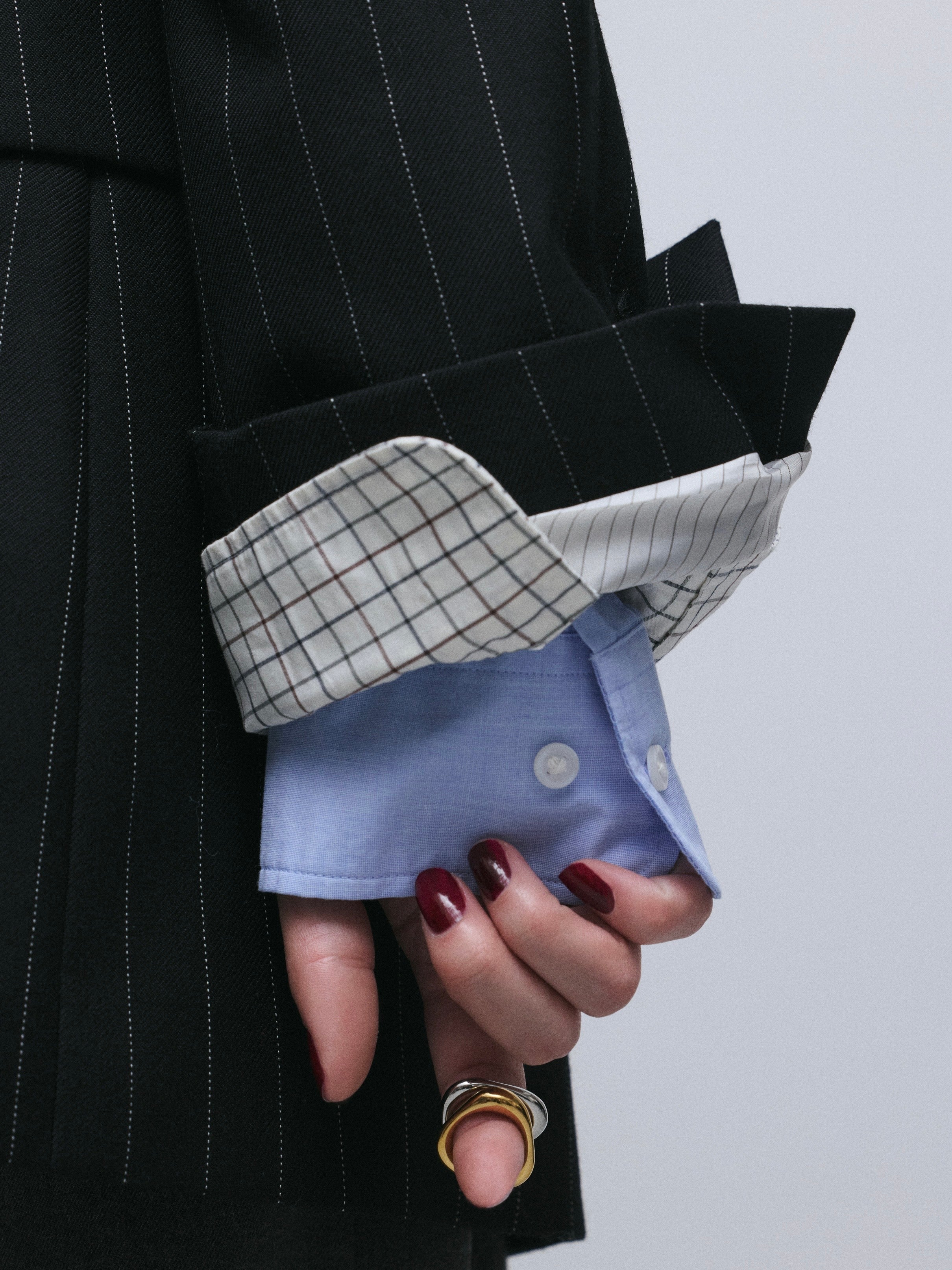 ゴールド トライアングルリング 金属アレルギー対応 サージカルステンレス