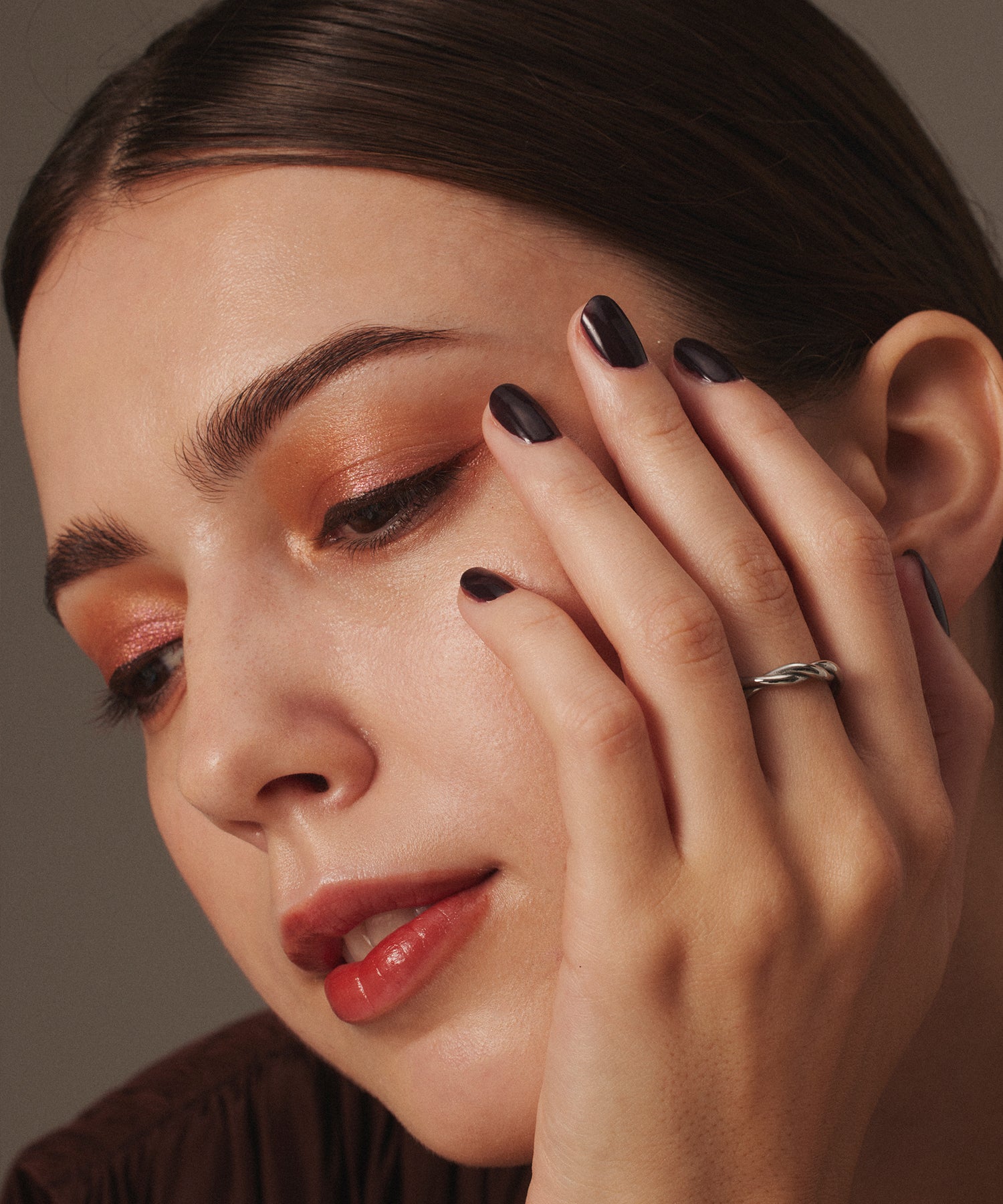 シルバー ツイストロープリング 金属アレルギー対応 サージカルステンレス