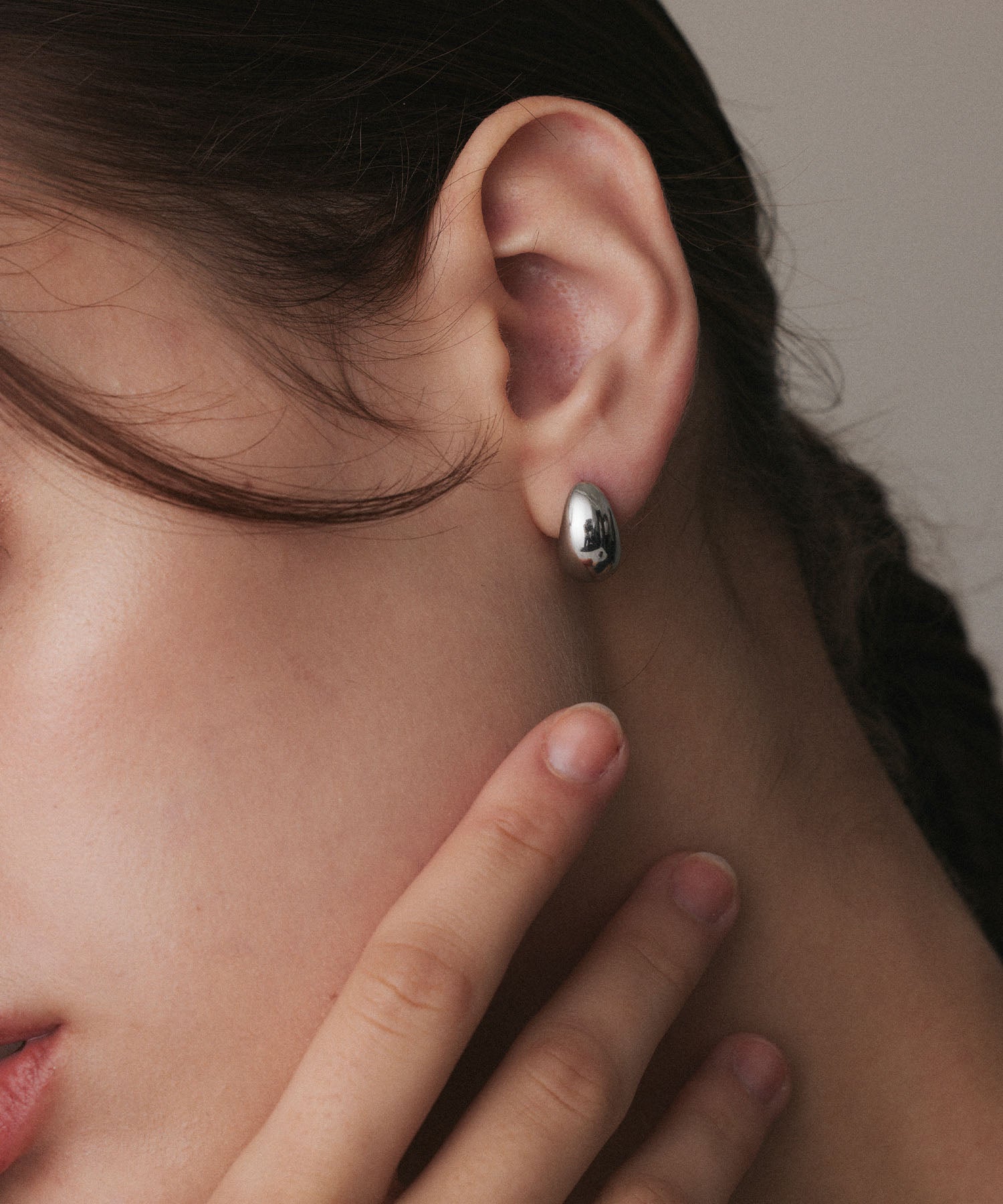 シルバー バルーンピアス 金属アレルギー対応 サージカルステンレス