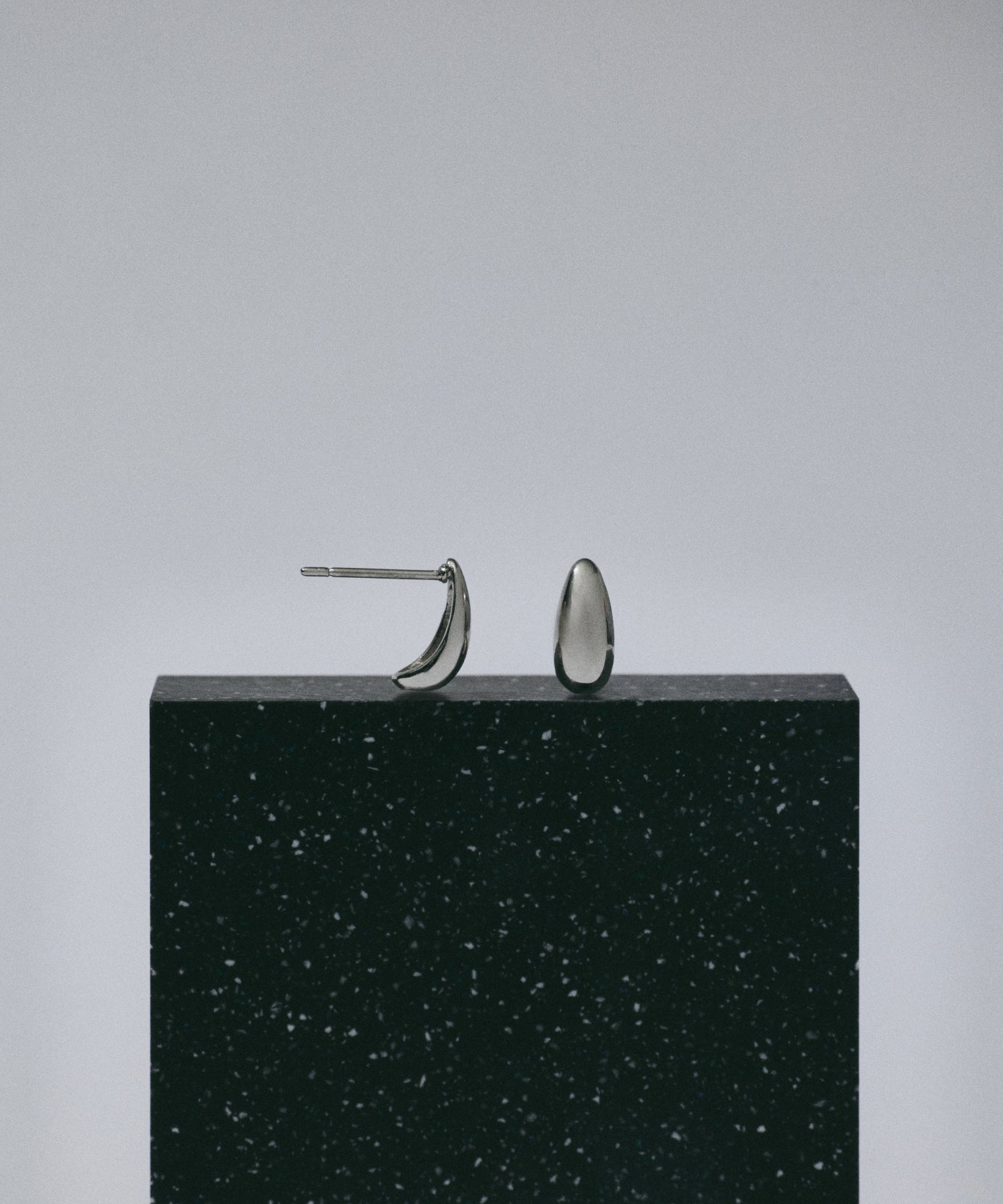 シルバー ドロップピアス 金属アレルギー対応 サージカルステンレス