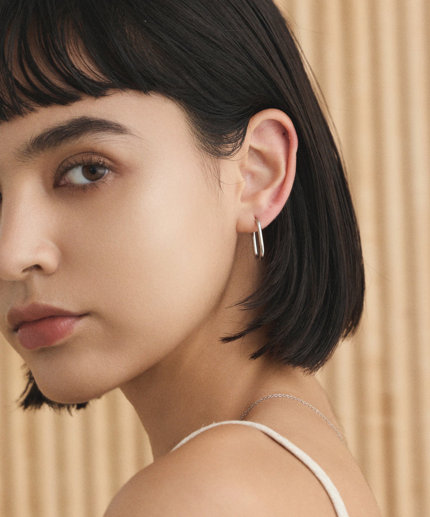 シルバー ハグピアス 金属アレルギー対応 サージカルステンレス