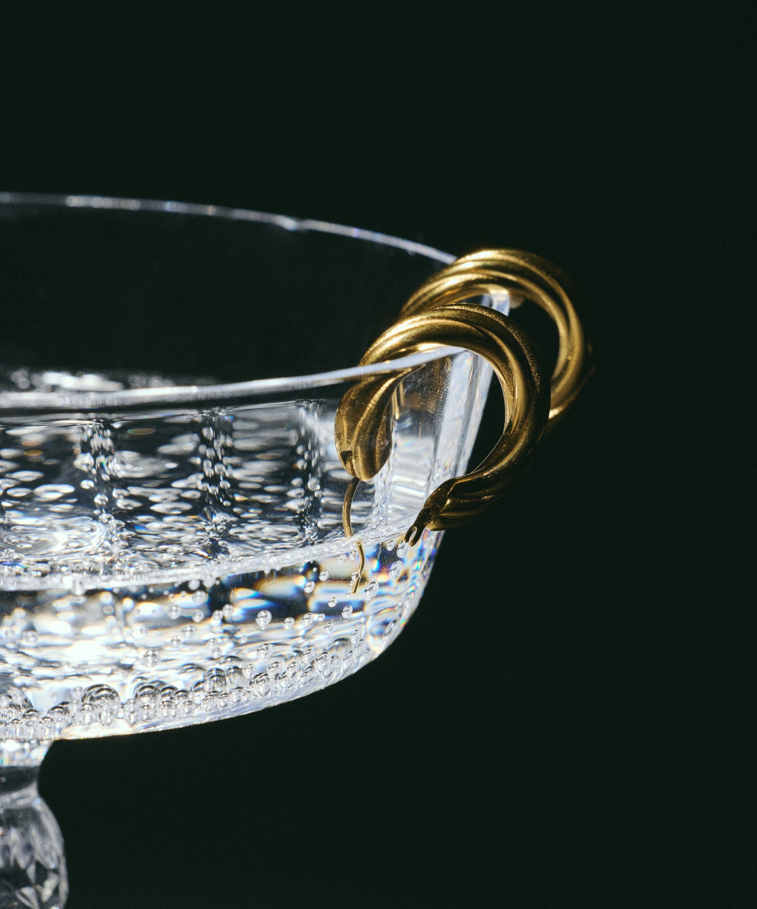 ゴールド ブーケピアス 金属アレルギー対応 サージカルステンレス