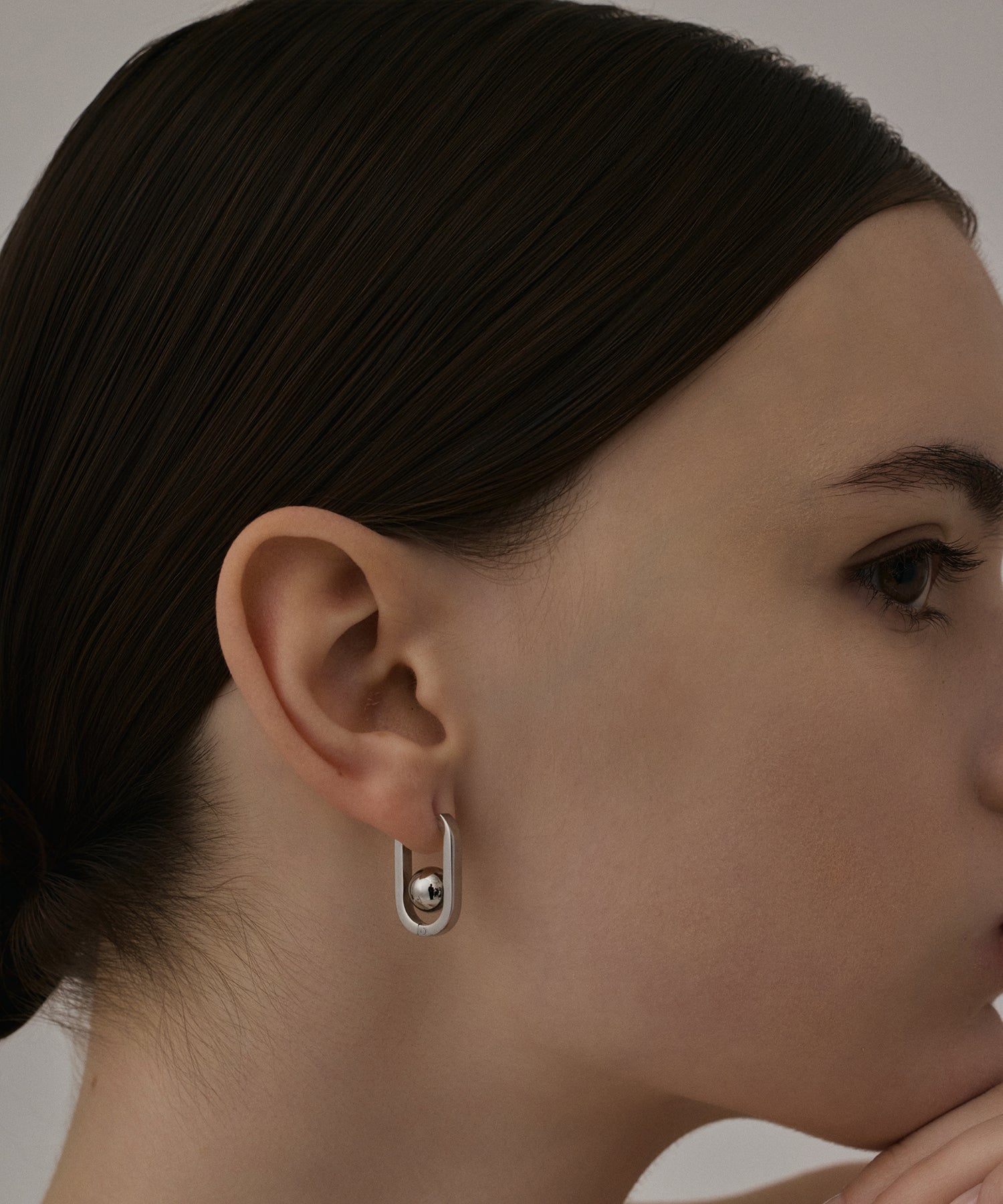 シルバー ボトムボールピアス 金属アレルギー対応 サージカルステンレス