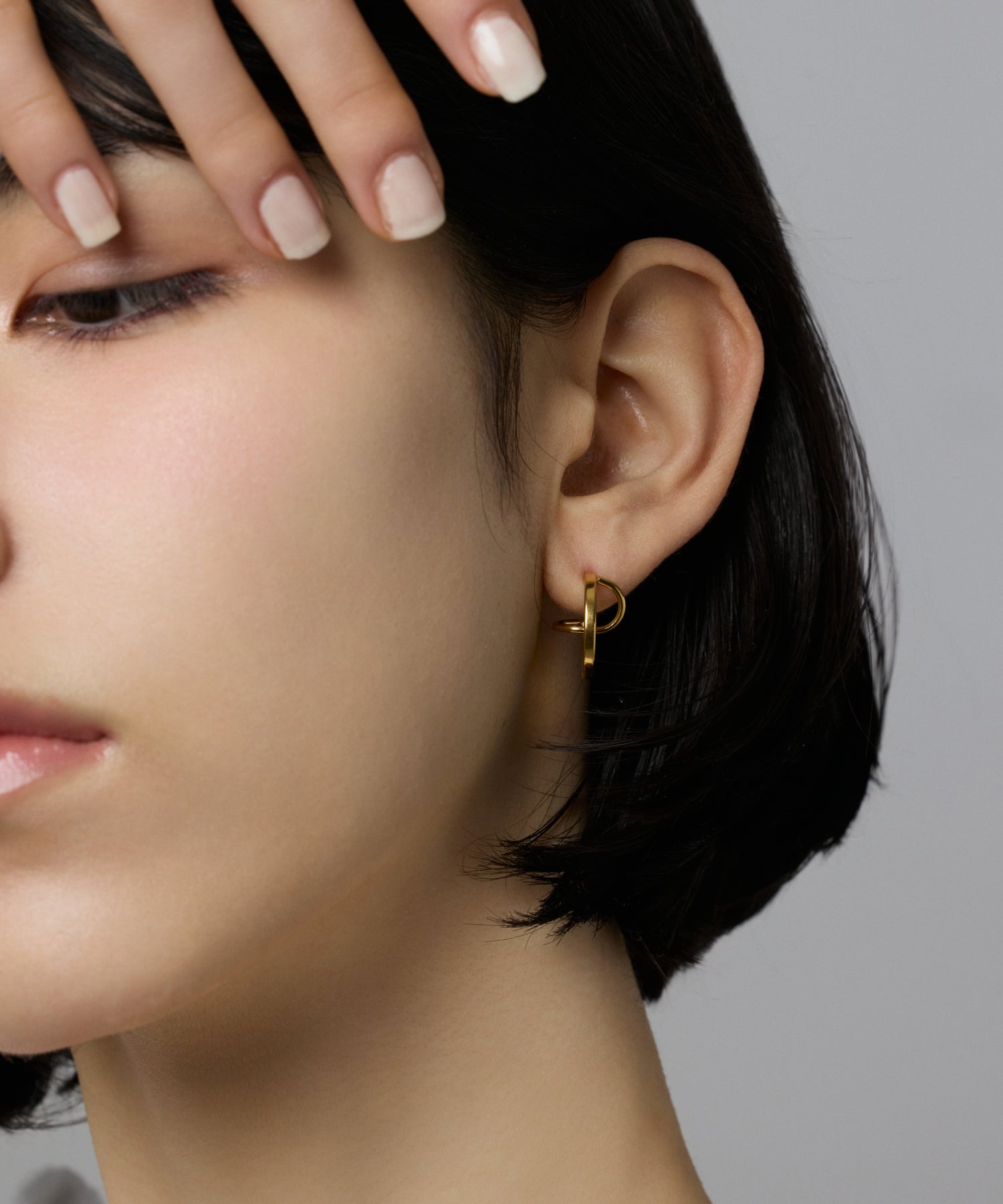 【金色】太空耳環