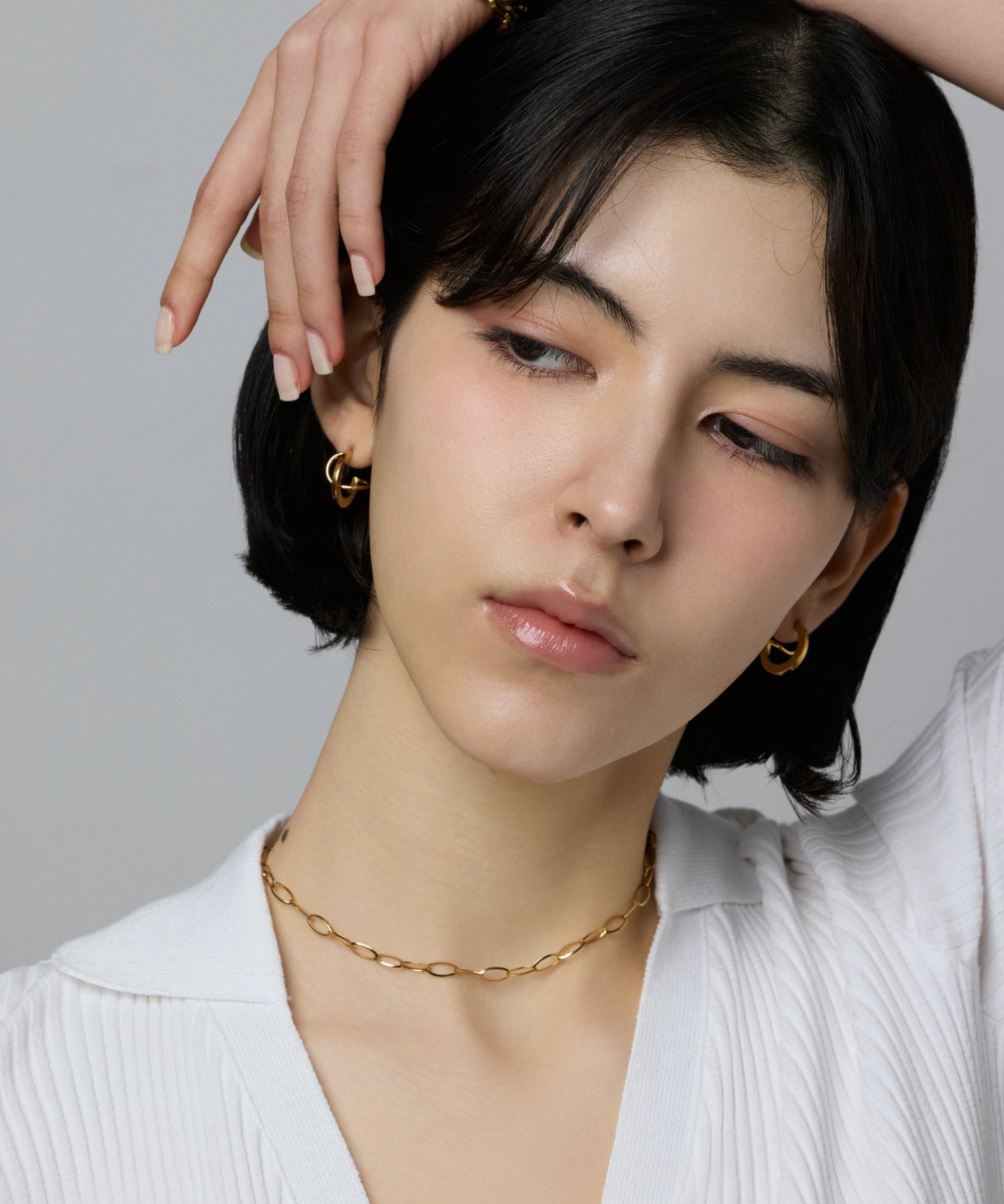 【金色】太空耳環