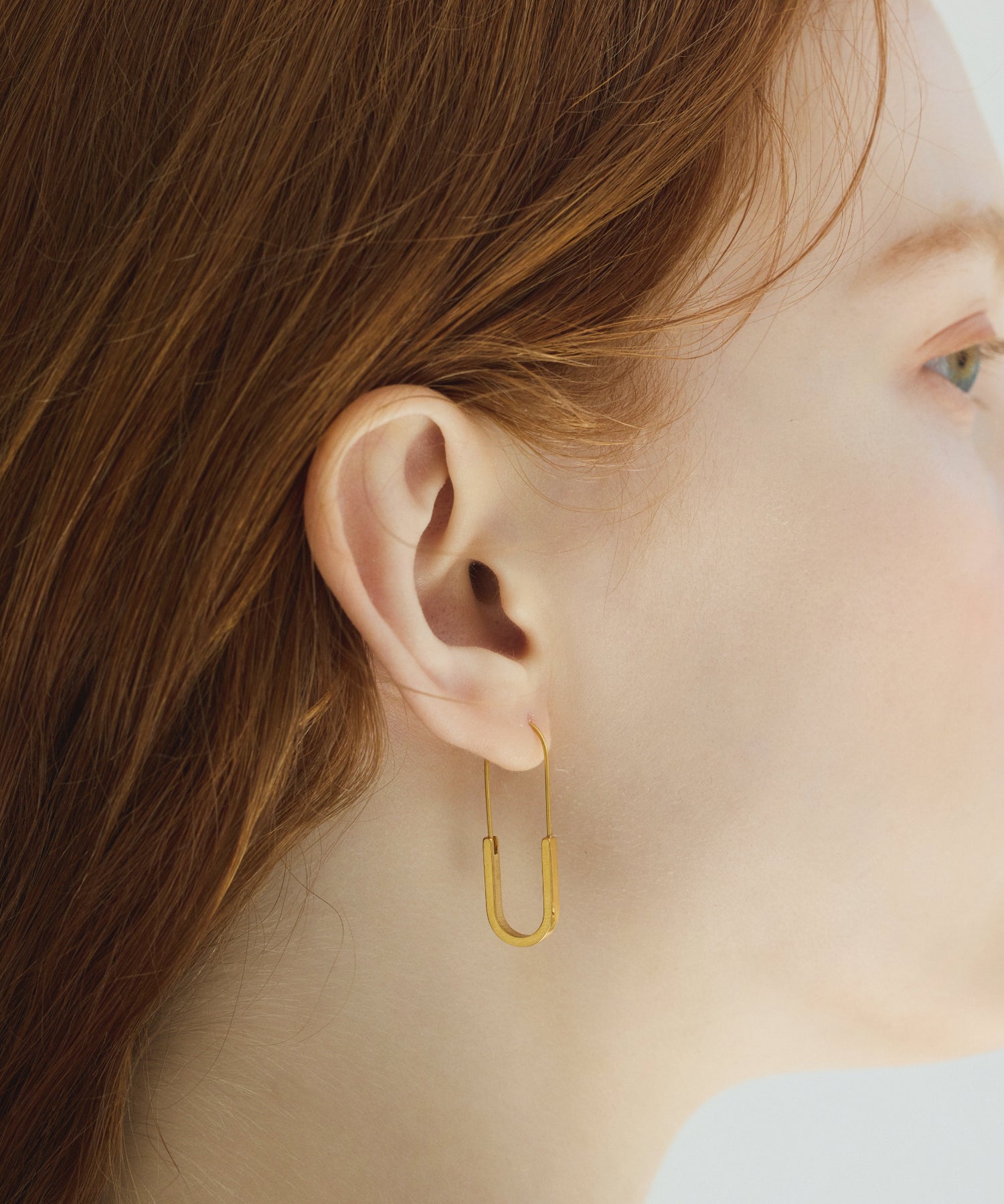 ゴールド メタルクリップピアス 金属アレルギー対応 サージカルステンレス