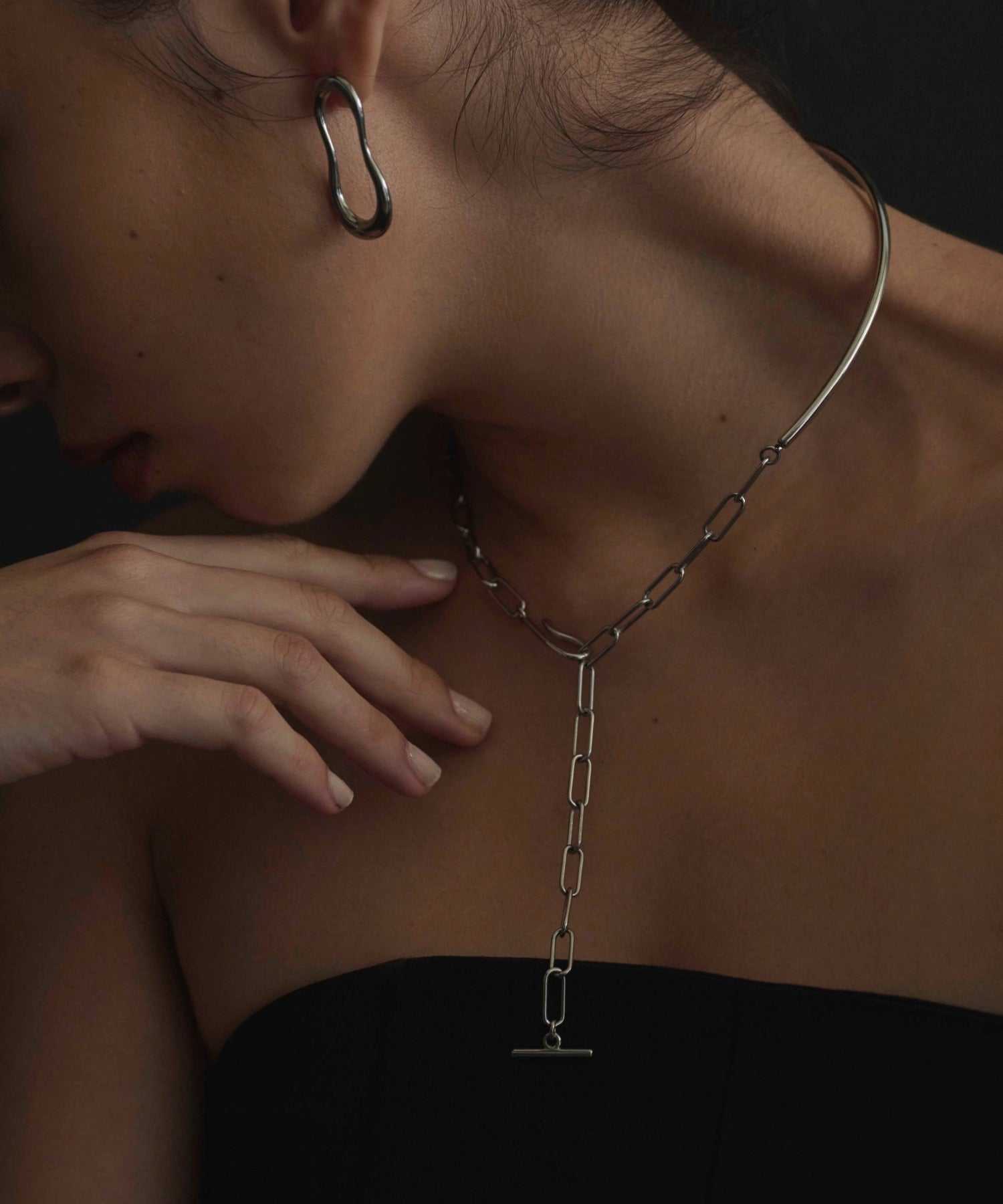 シルバー925/チョーカー・ネックレス シルバー925 18金 gold silver silvernecklace シルバー