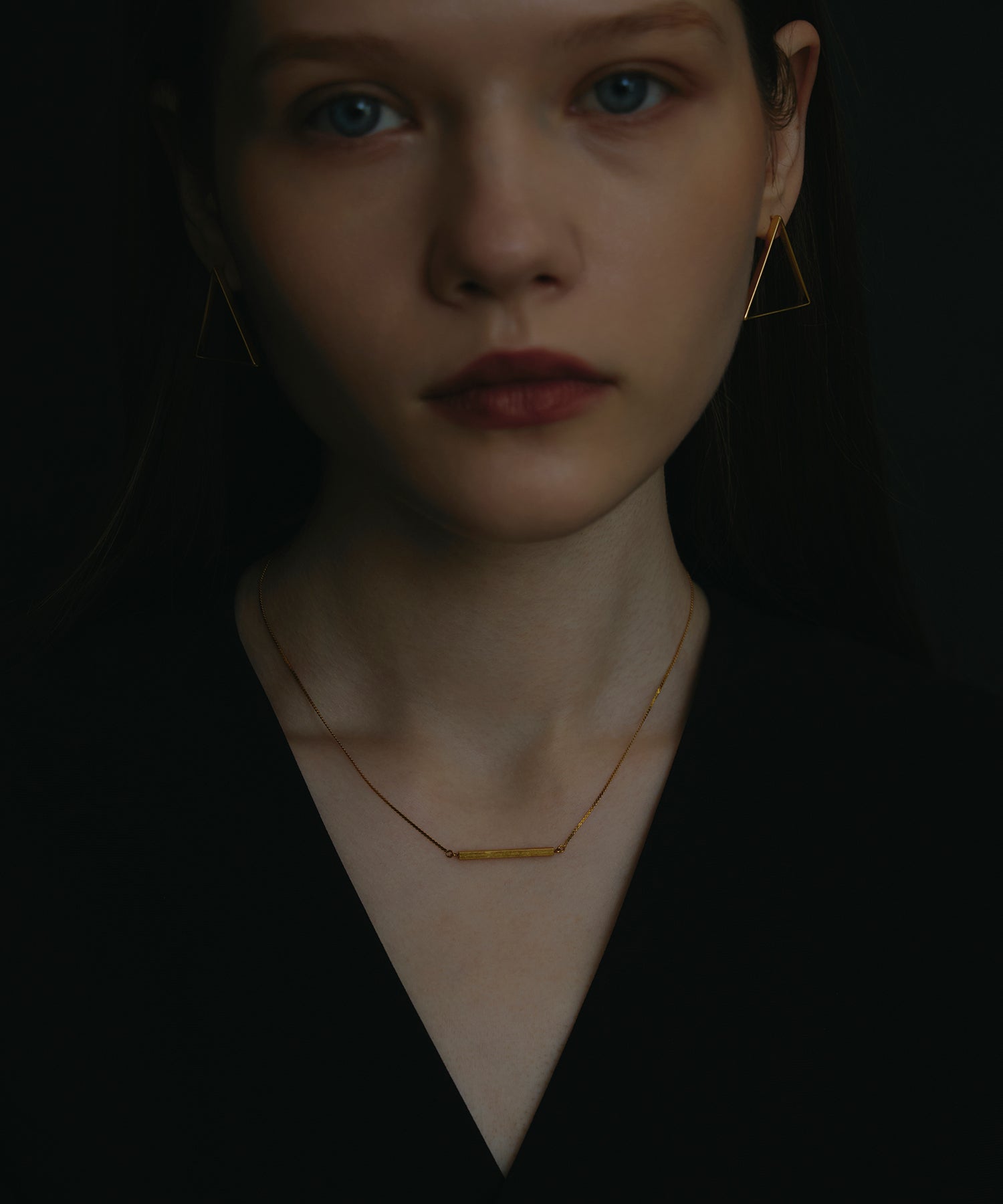 CENE セネ サージカルステンレス 金属アレルギー プレゼント ギフト 高見え 高級感 ゴールド スリムラインネックレス ネックレス チェーンネックレス