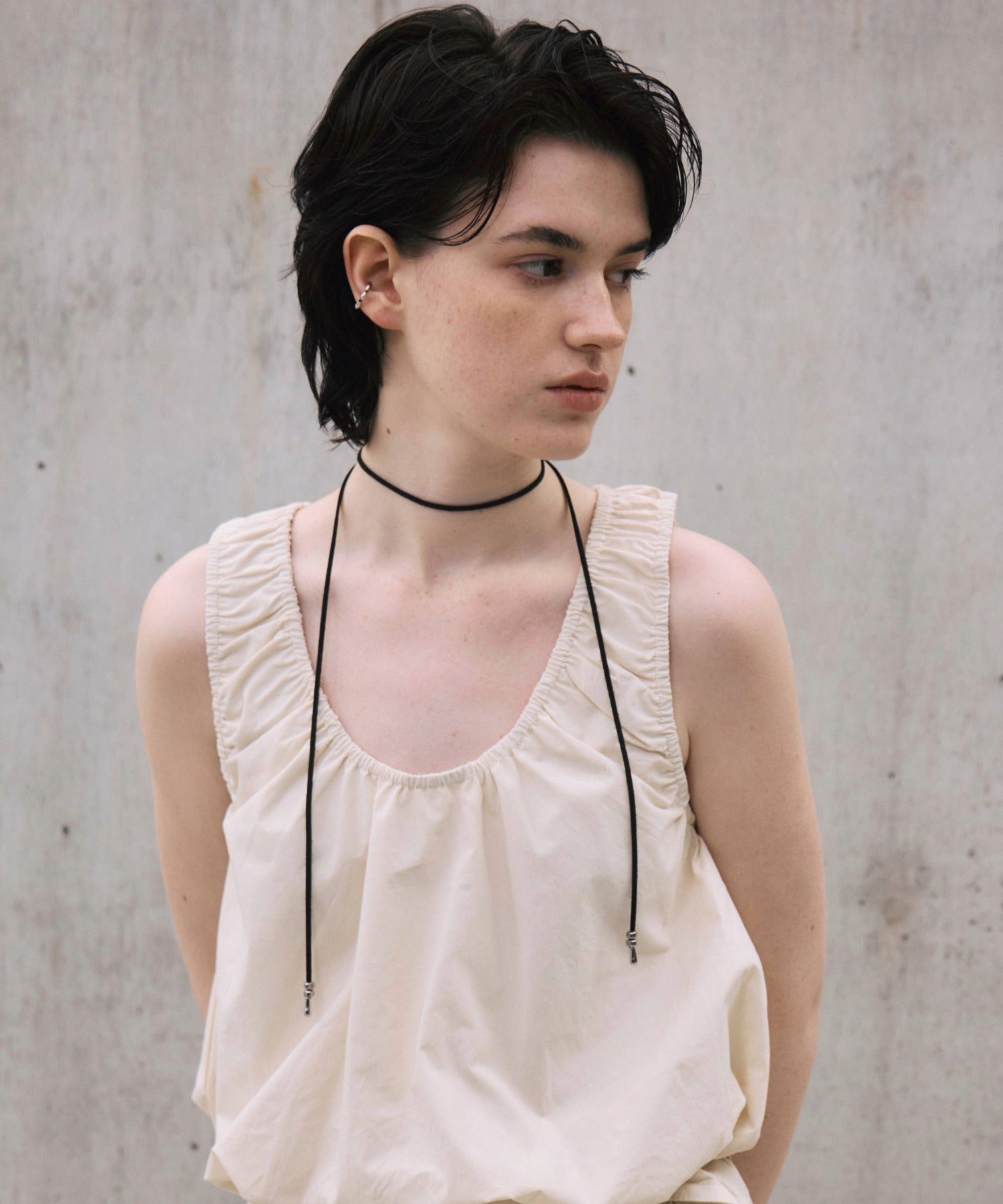 【展覽產品(預定於六月底出貨】[銀色Nuance 花卉耳環