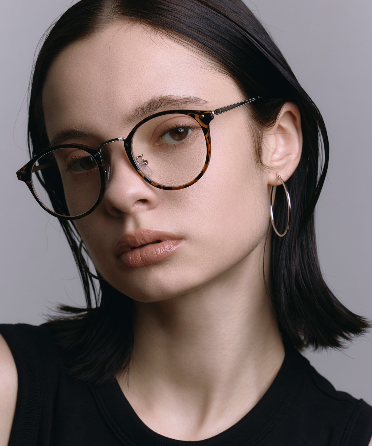 【棕色】金屬組合波士頓架