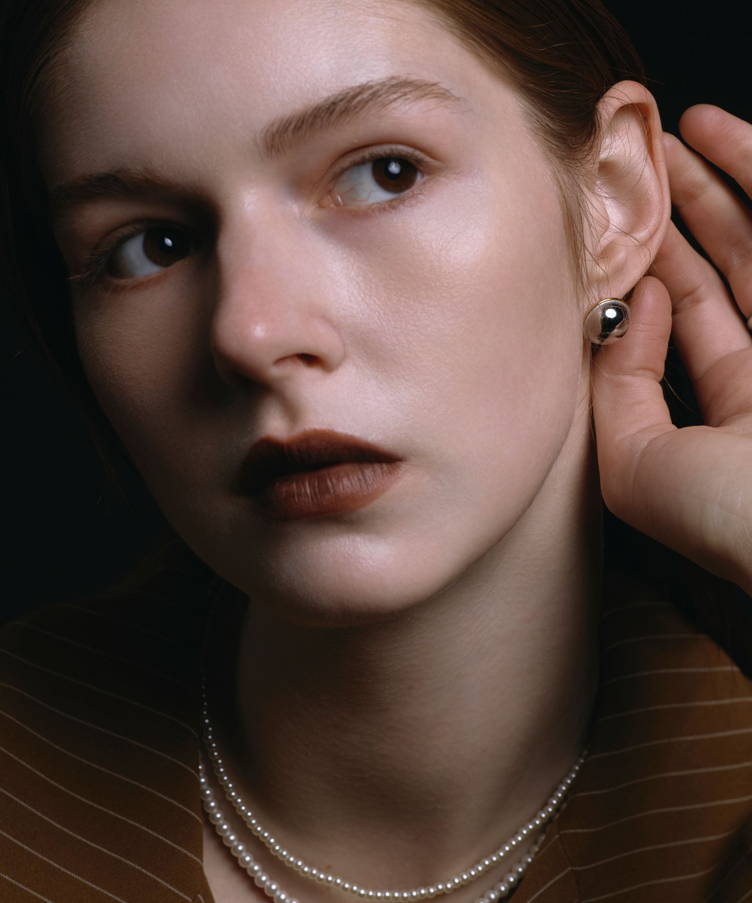 シルバー プラネットピアス 金属アレルギー対応 サージカルステンレス