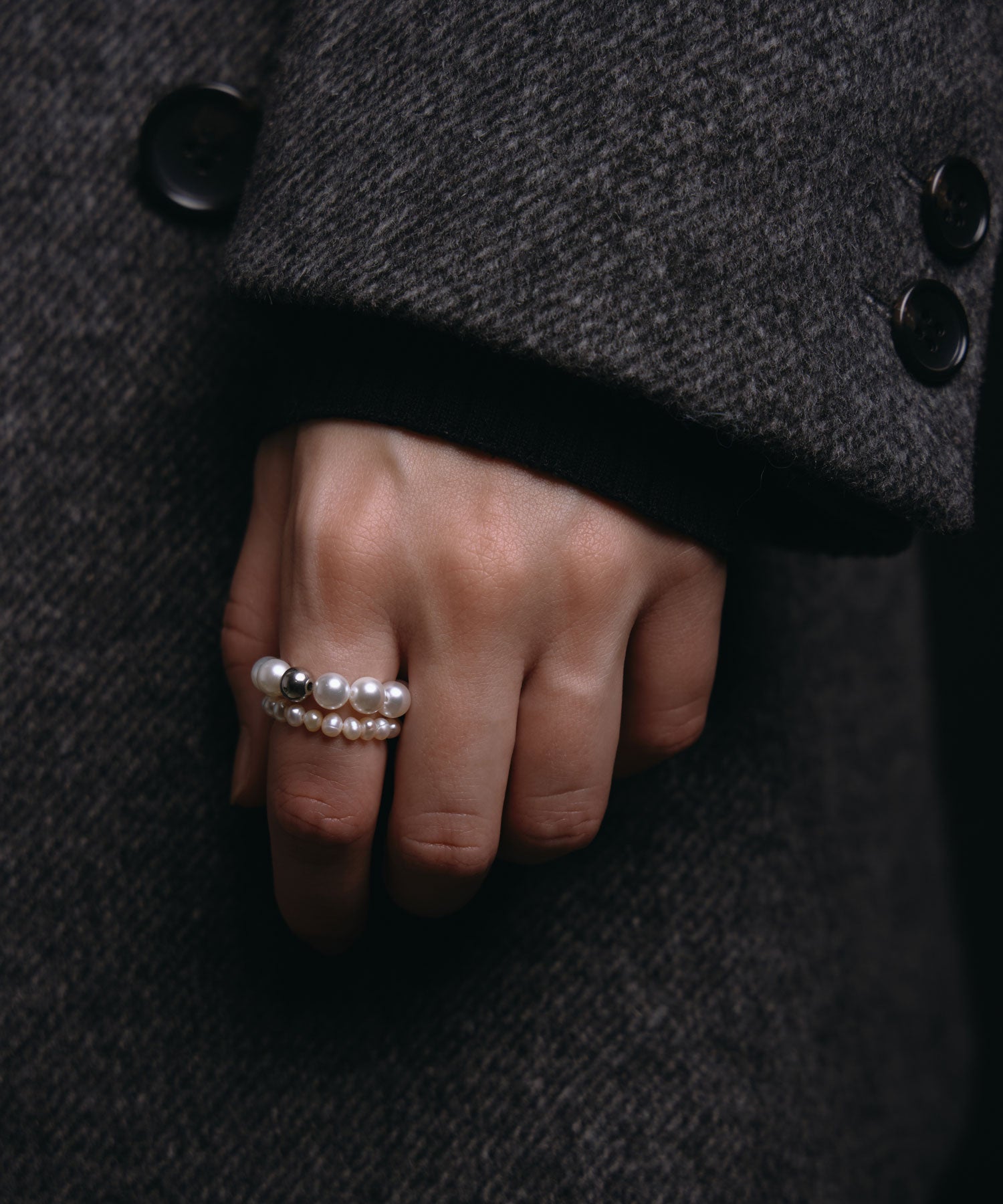 【mame】STEPHEN DWECK  OAKシルバーパールリング mame様専用】STEPHEN DWECK OAKシルバーパールリング - メルカリ