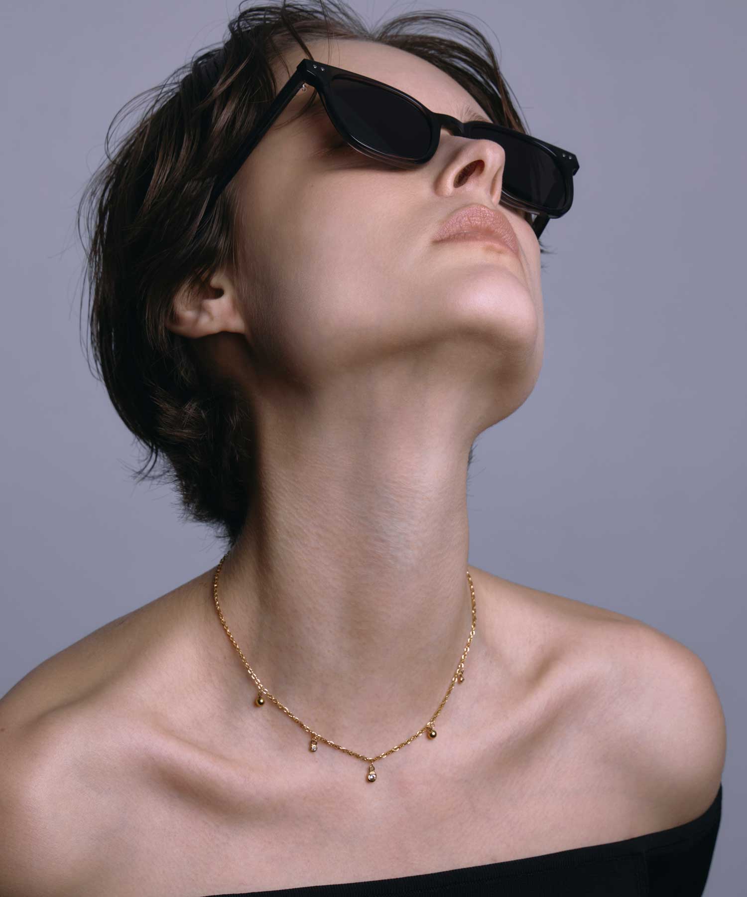 【灰色】惠靈頓醋酸纖維鏡框