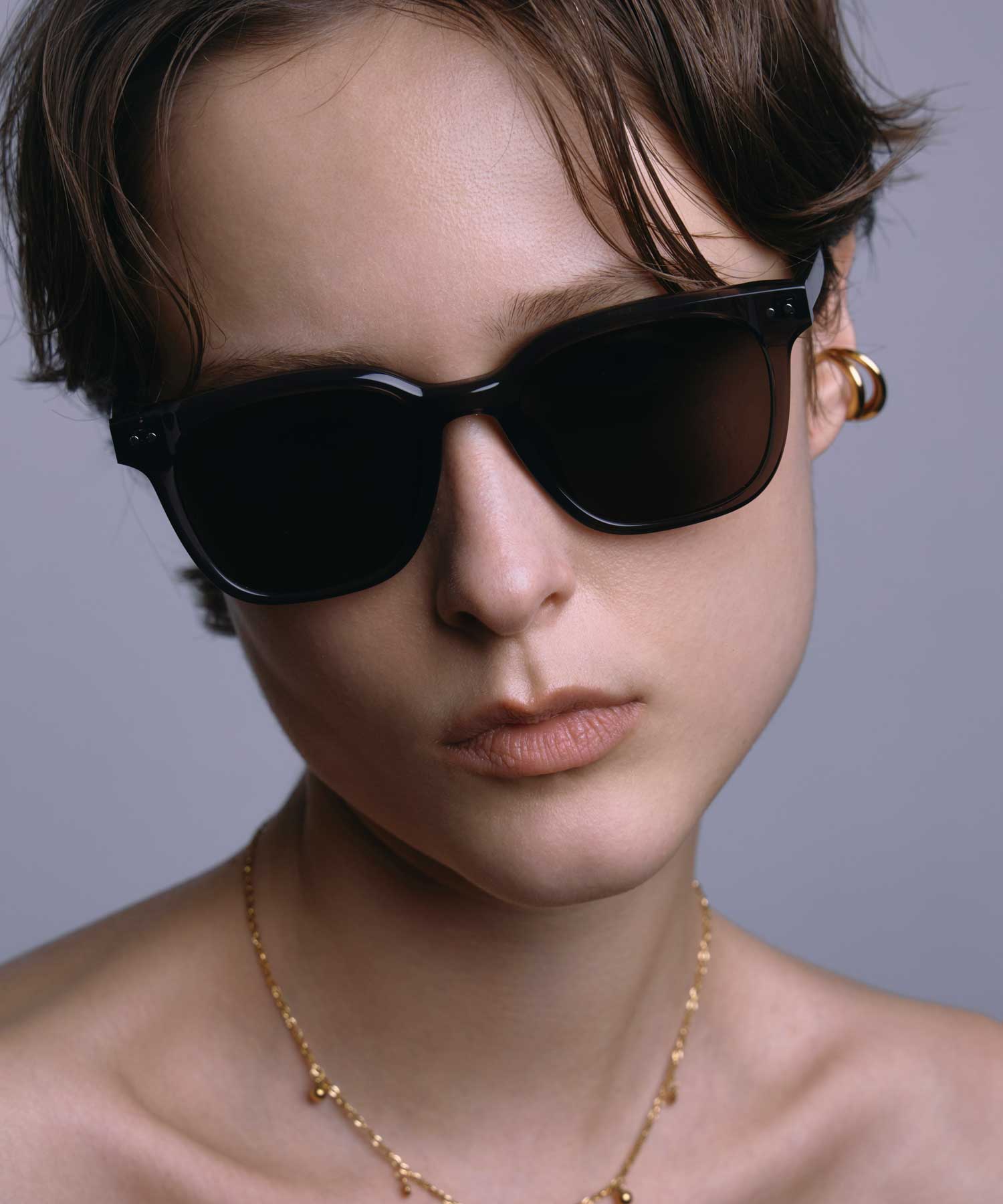 【灰色】惠靈頓醋酸纖維鏡框