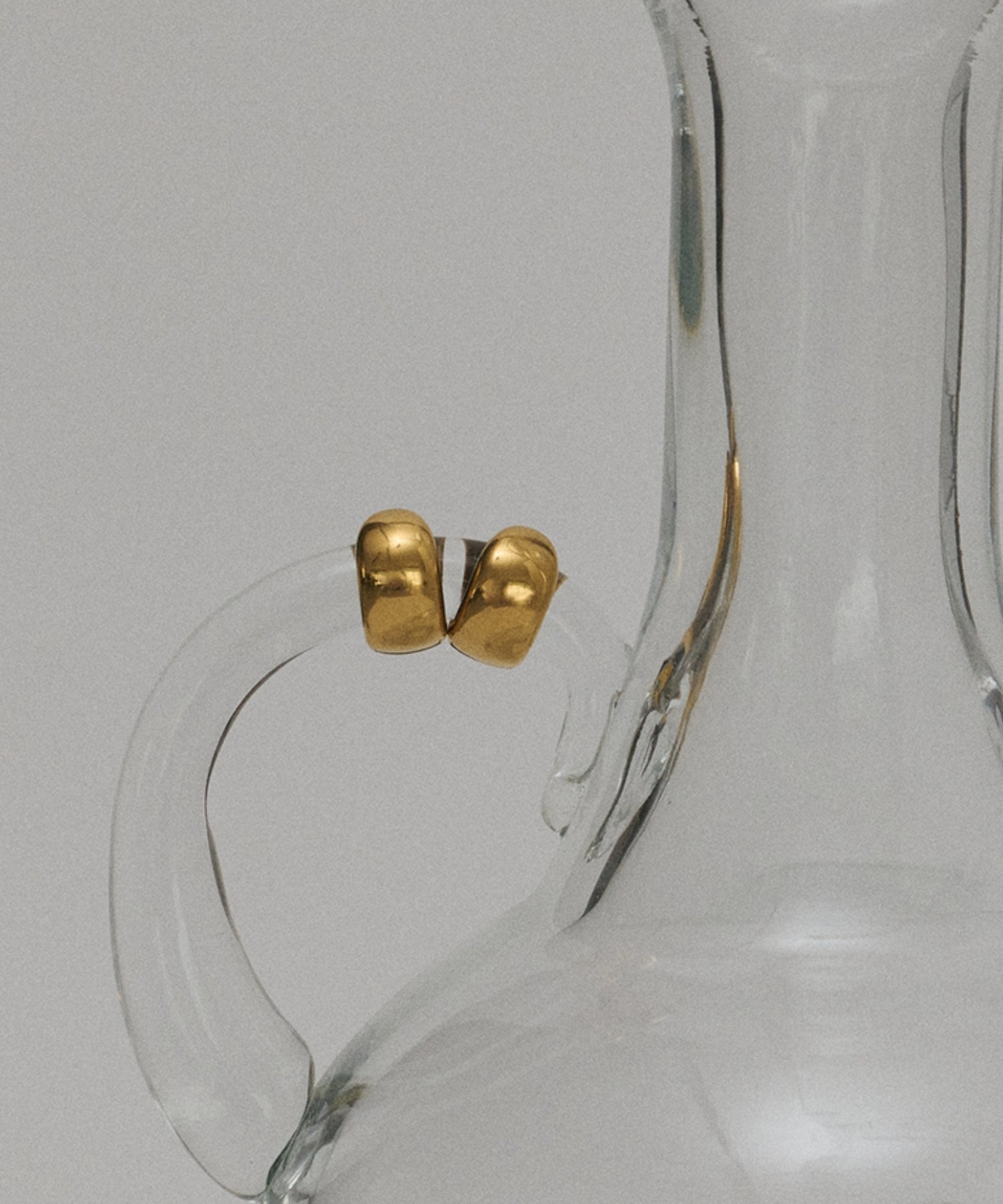 ゴールド ラウンドクリップイヤリング 金属アレルギー対応 サージカルステンレス