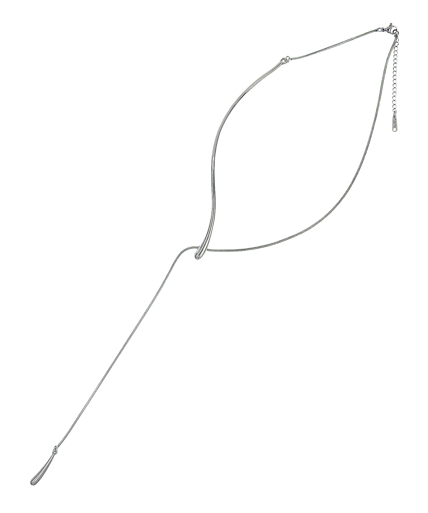 【展覽產品(預定三月底出貨】[銀色細微差別 Barlariat
