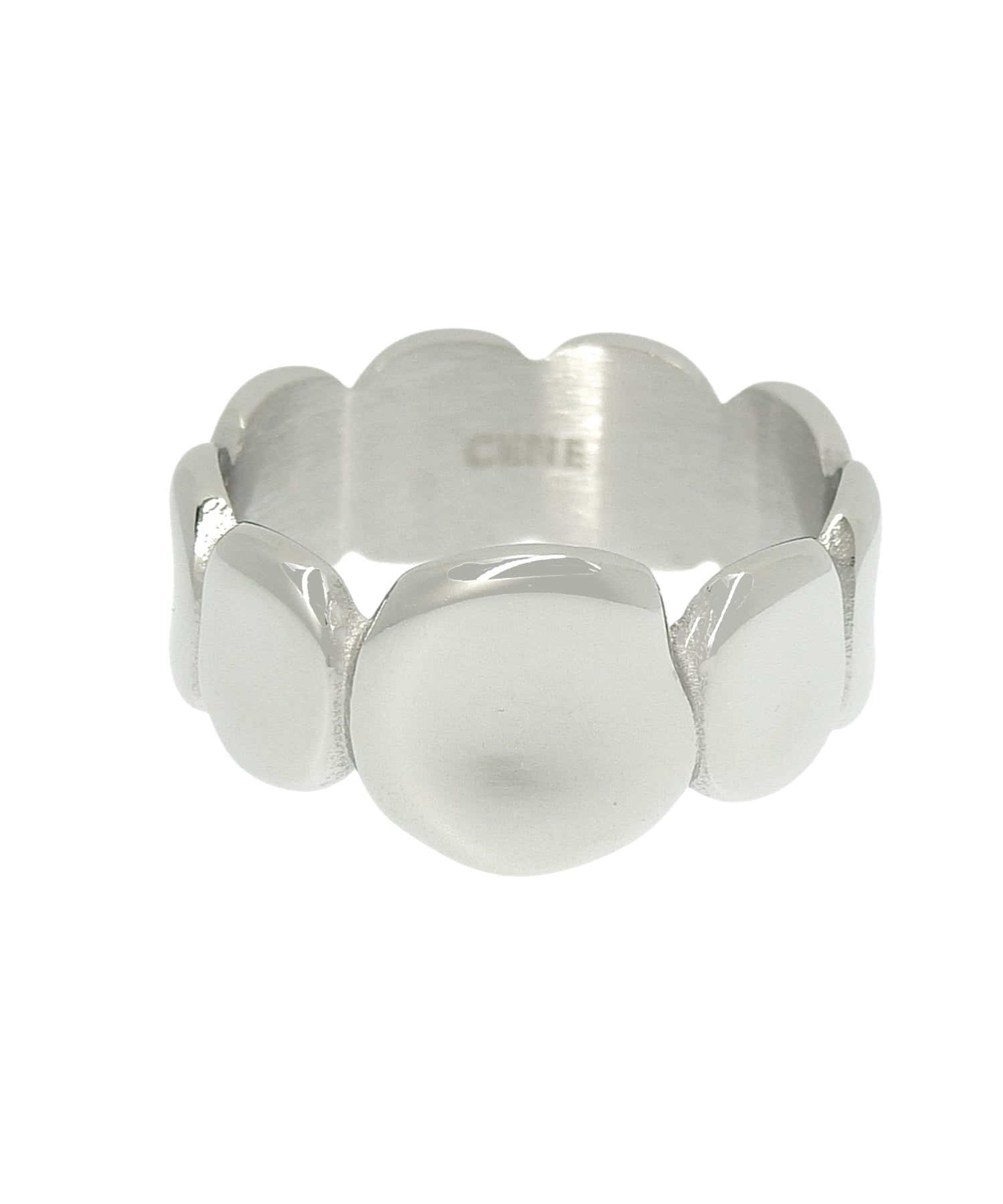 【展覽產品(預定三月底出貨】[銀色石鏈環