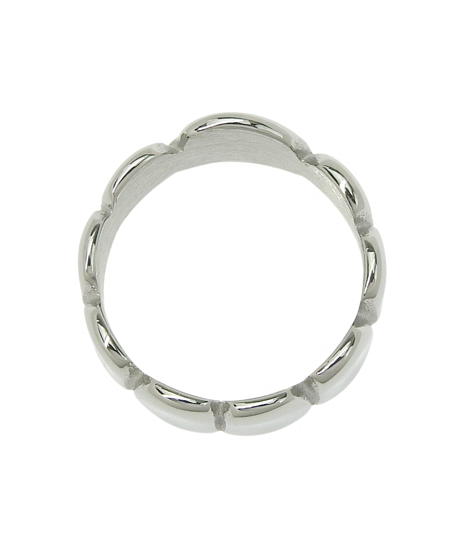 【展覽產品(預定三月底出貨】[銀色石鏈環