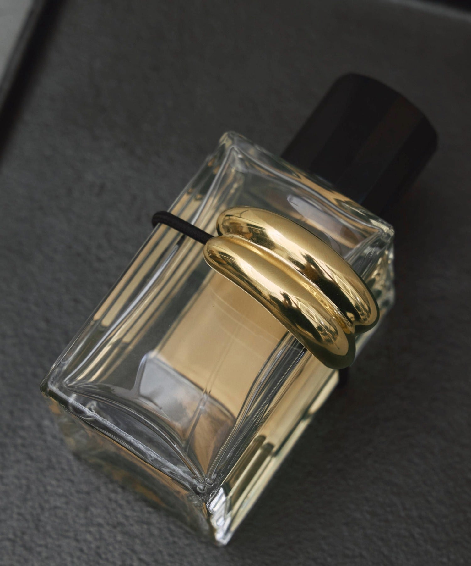 ラインヘアタイ ヘアアクセサリー ゴールド 金属アレルギー対応 サージカルステンレス