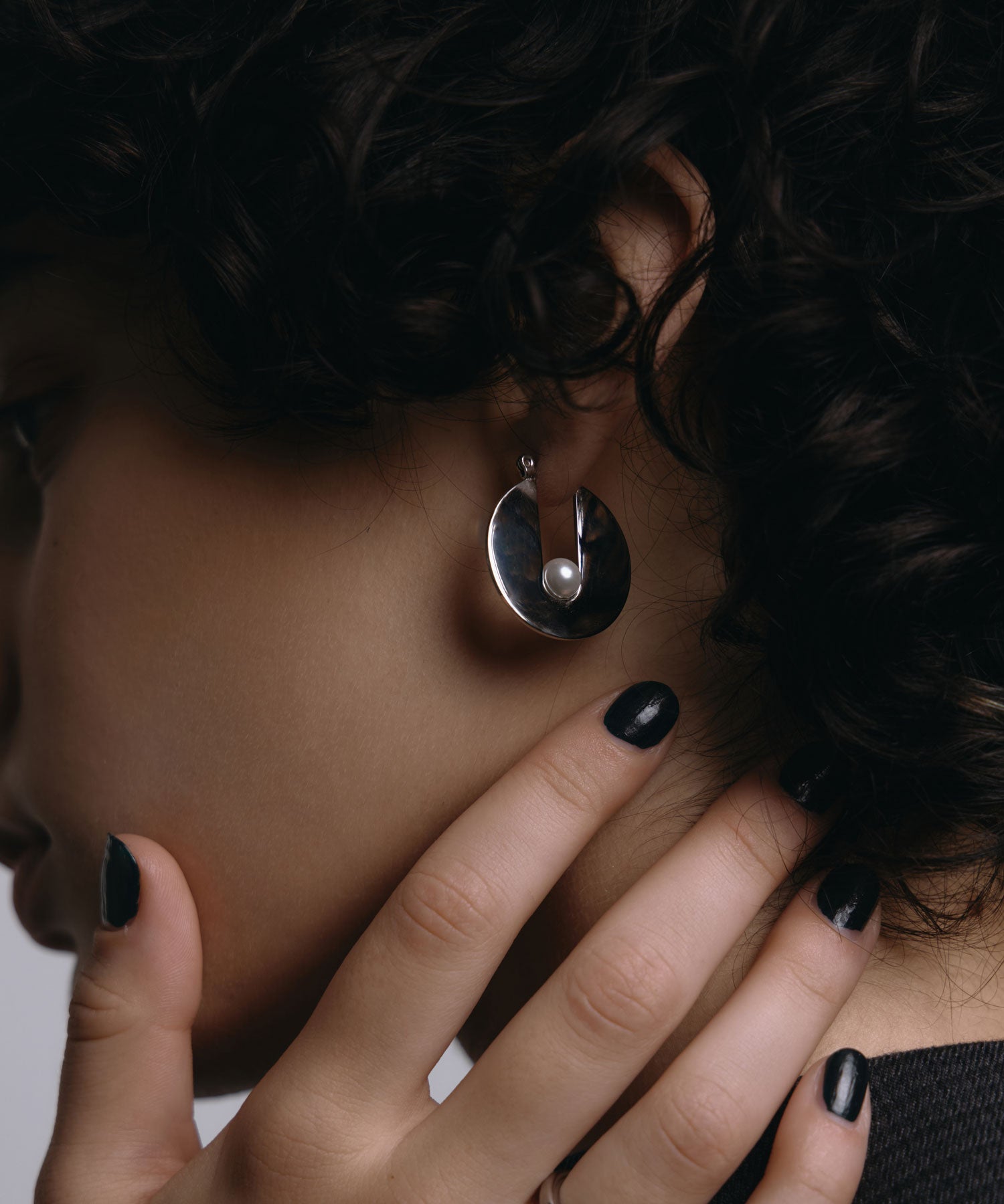 オービットフレームピアス シルバー 金属アレルギー対応 サージカルステンレス