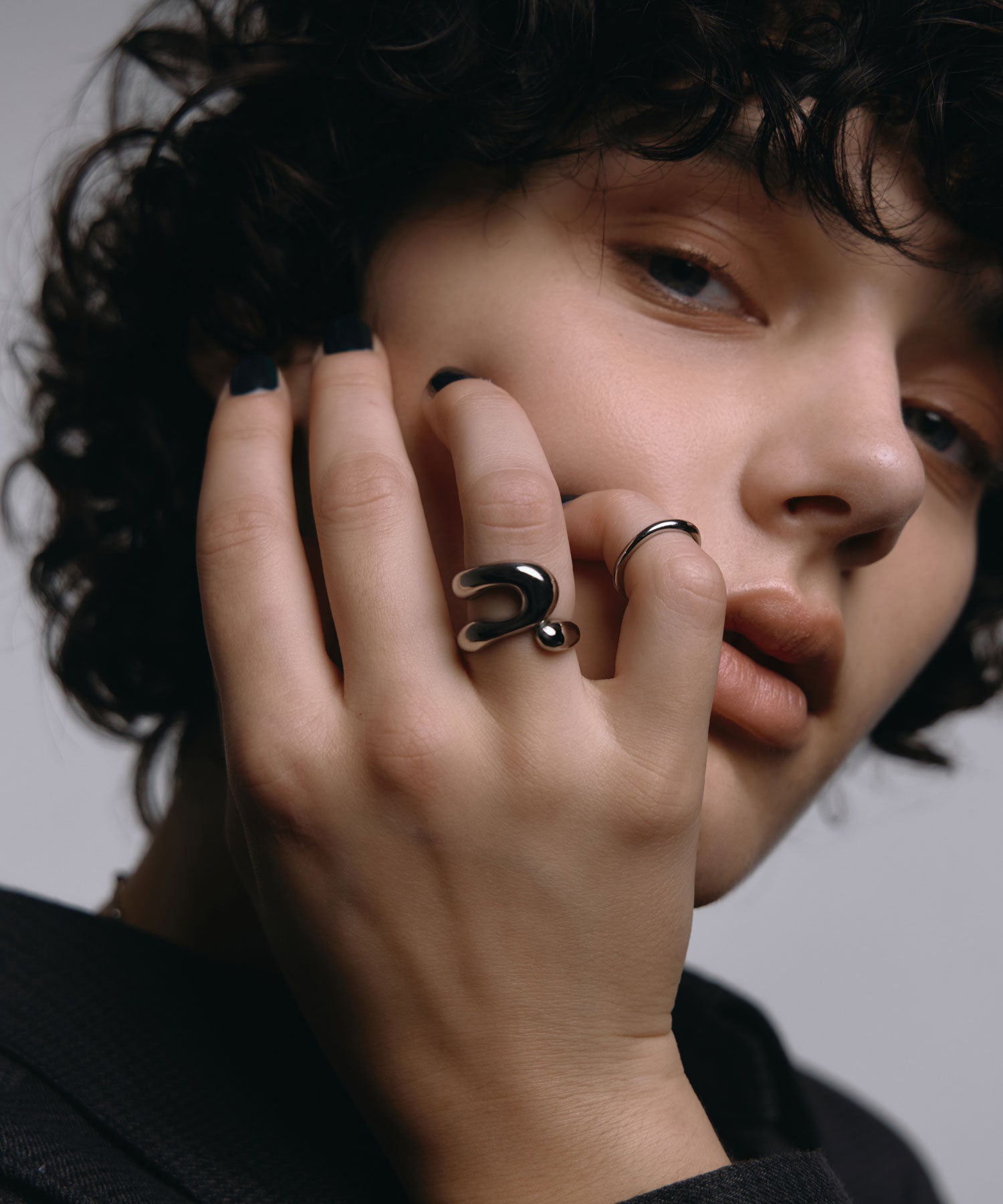 ロンドオーブリング シルバー 金属アレルギー対応 サージカルステンレス