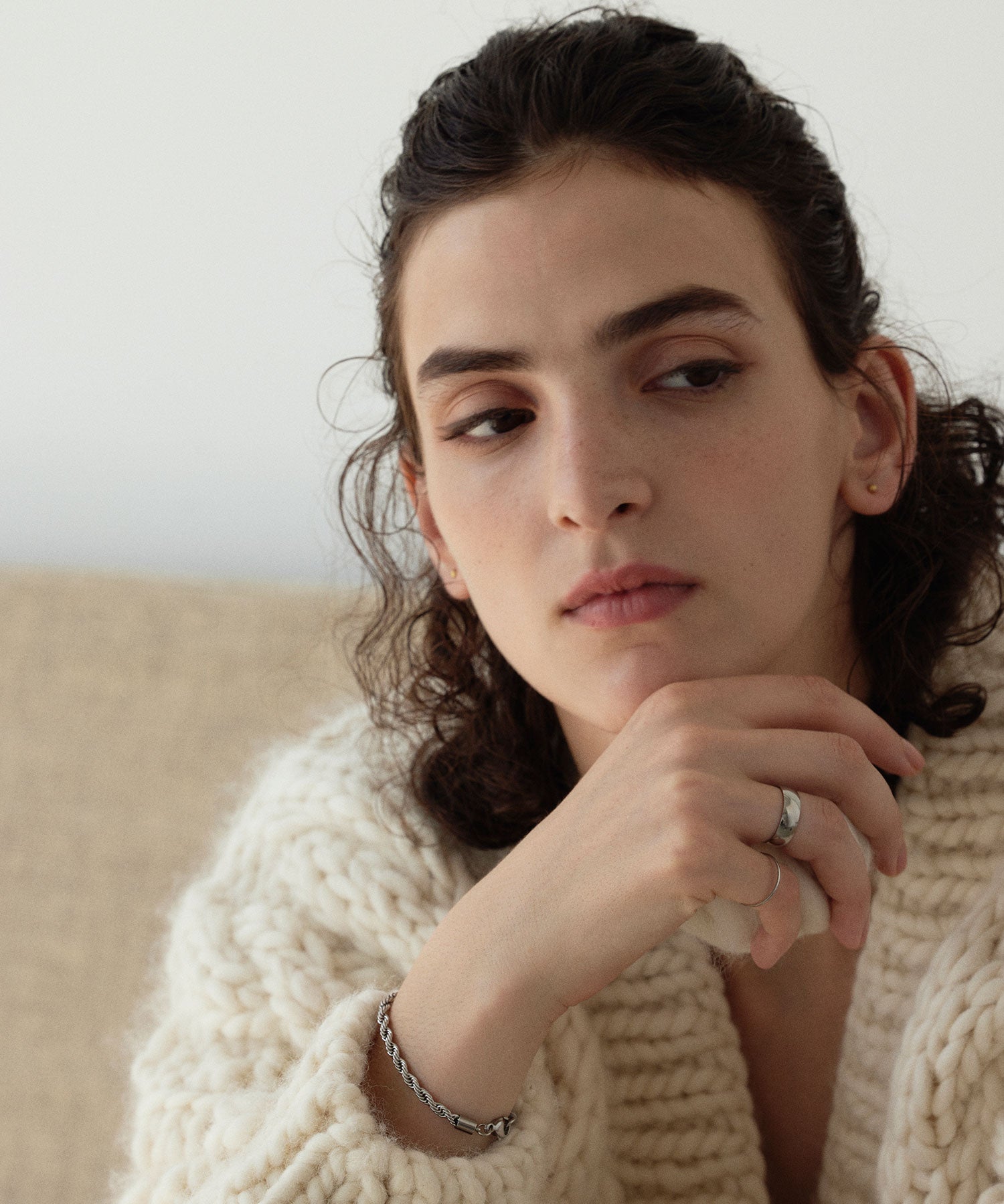 シルバー シンプルリング (6mm) 金属アレルギー対応 サージカルステンレス