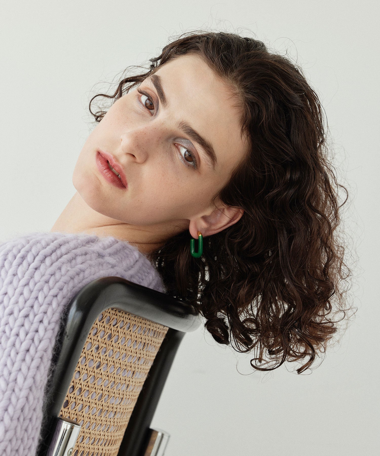 Dior グリーンストーン パール フープピアス Christian Dior クリスチャンディオール J'ADIOR パール ライン