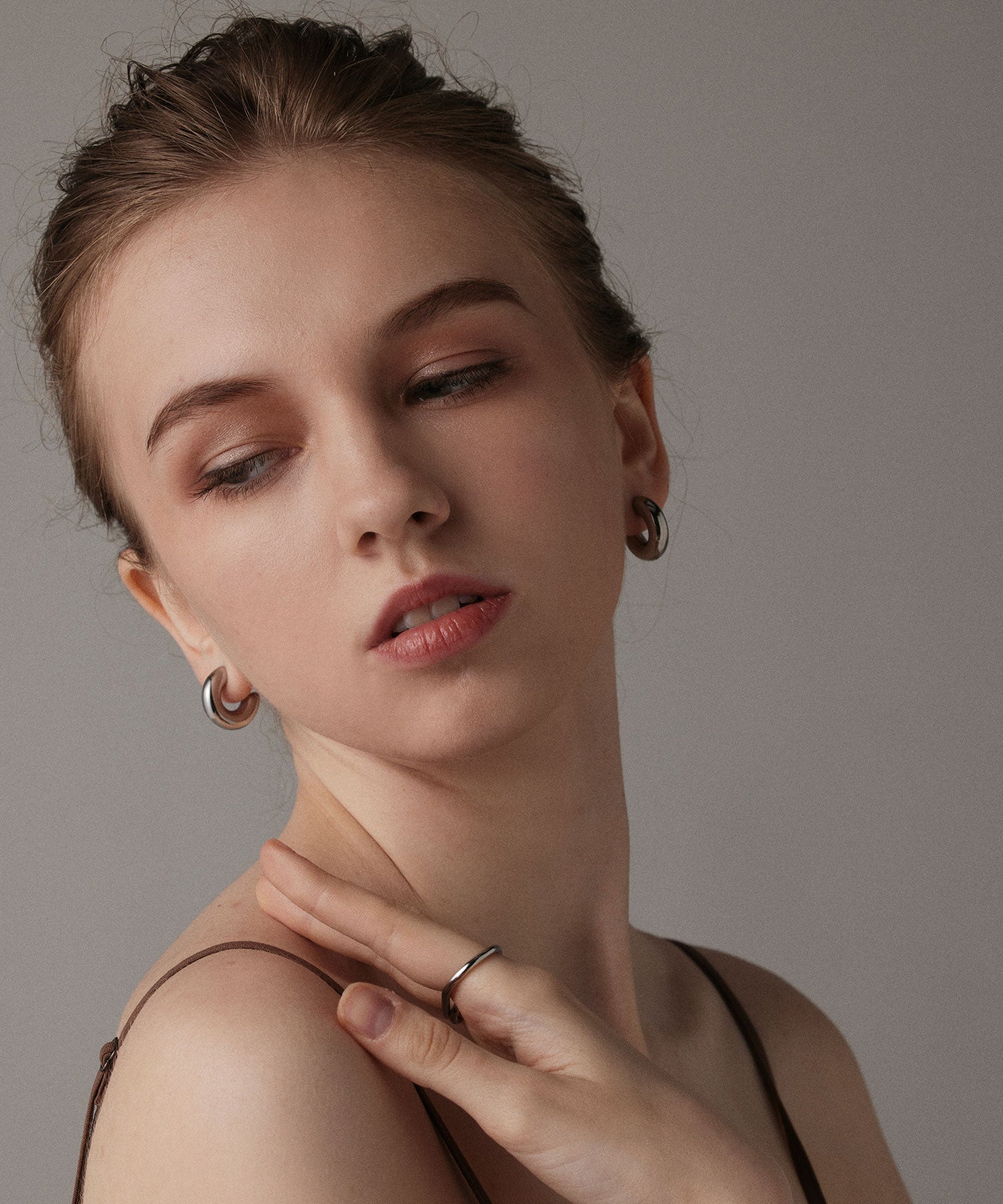 シルバー シィクフープ 金属アレルギー対応 サージカルステンレス