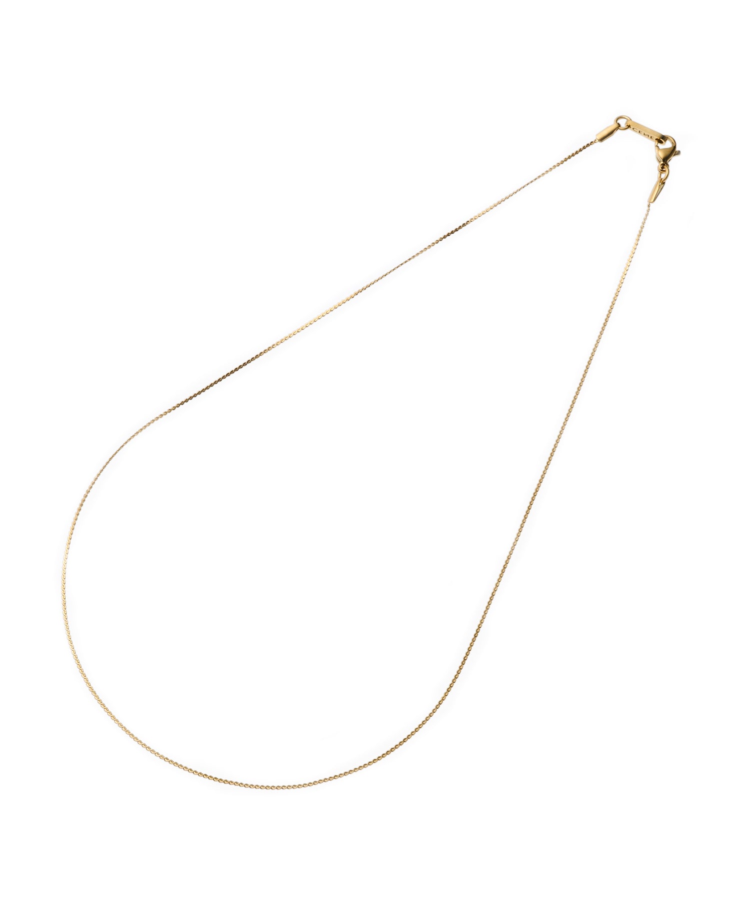 [Gold] Twist Sneaker Necklace / 39cm 