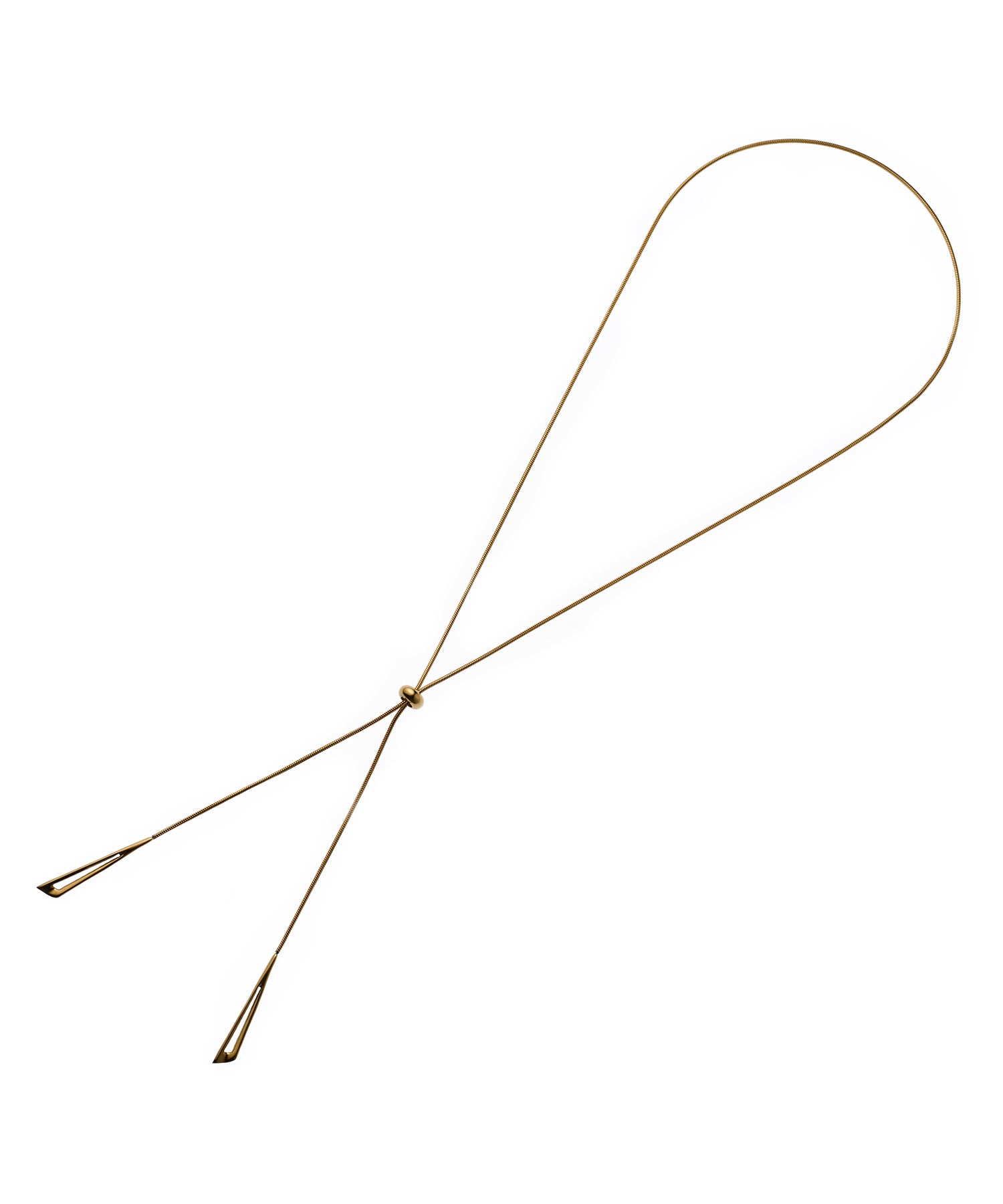 ゴールド]トライアングルラリエット