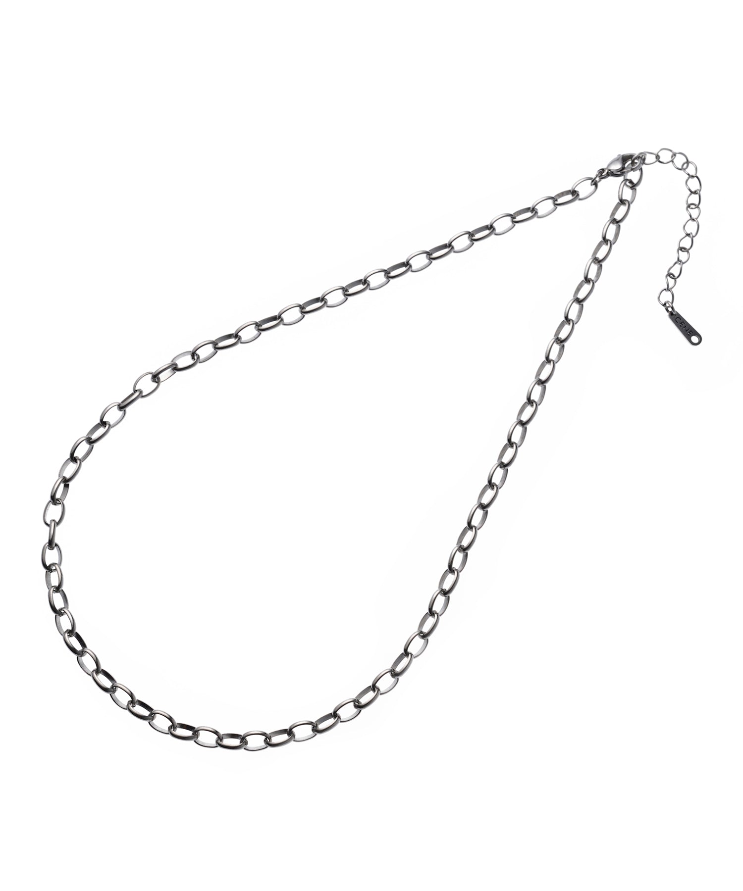 [Silver] Ring Chain Necklace