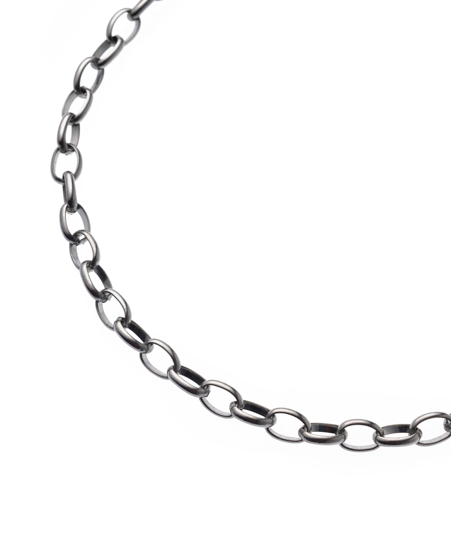 [Silver] Ring Chain Necklace