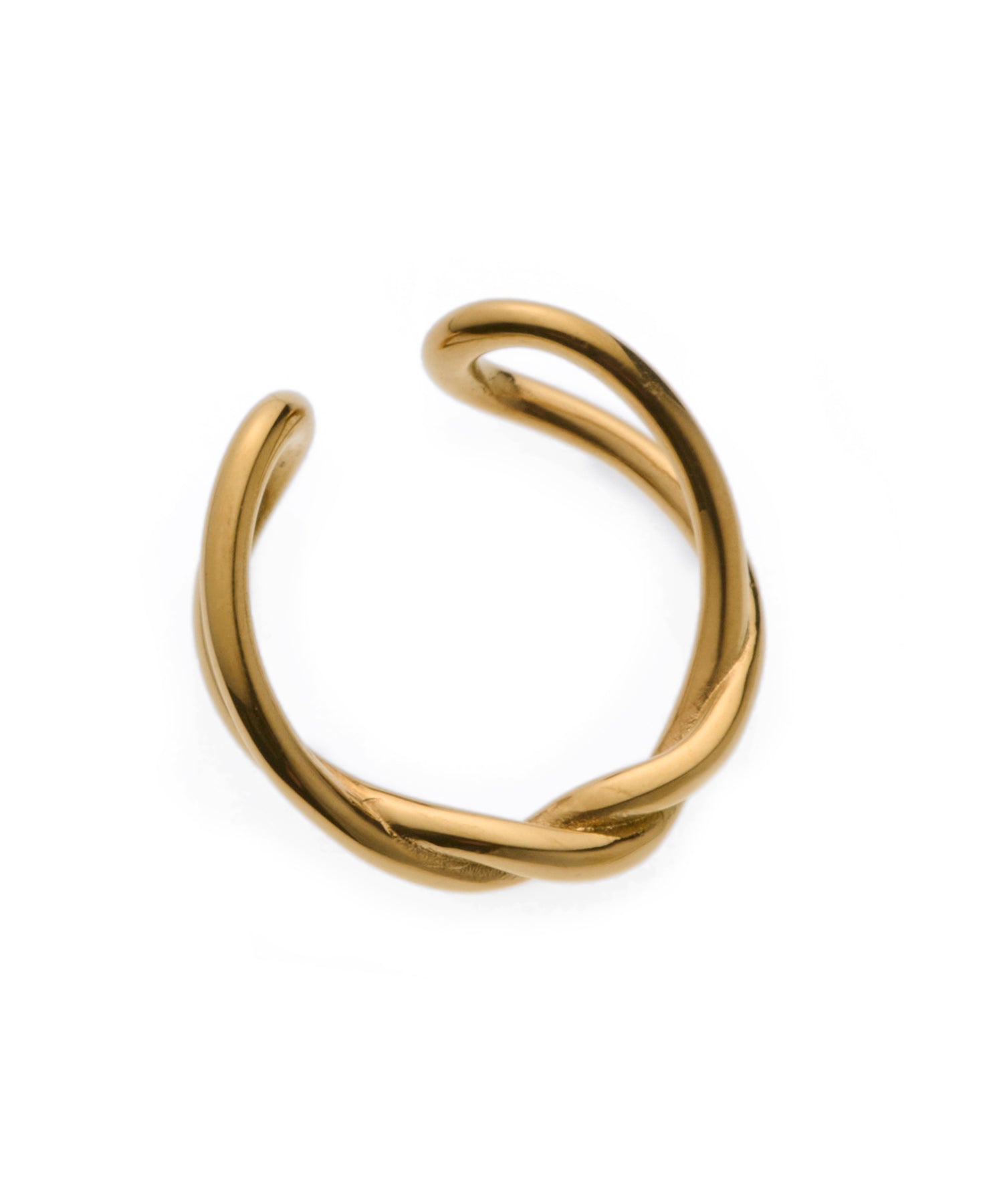 [Gold] Twist Rope Ring