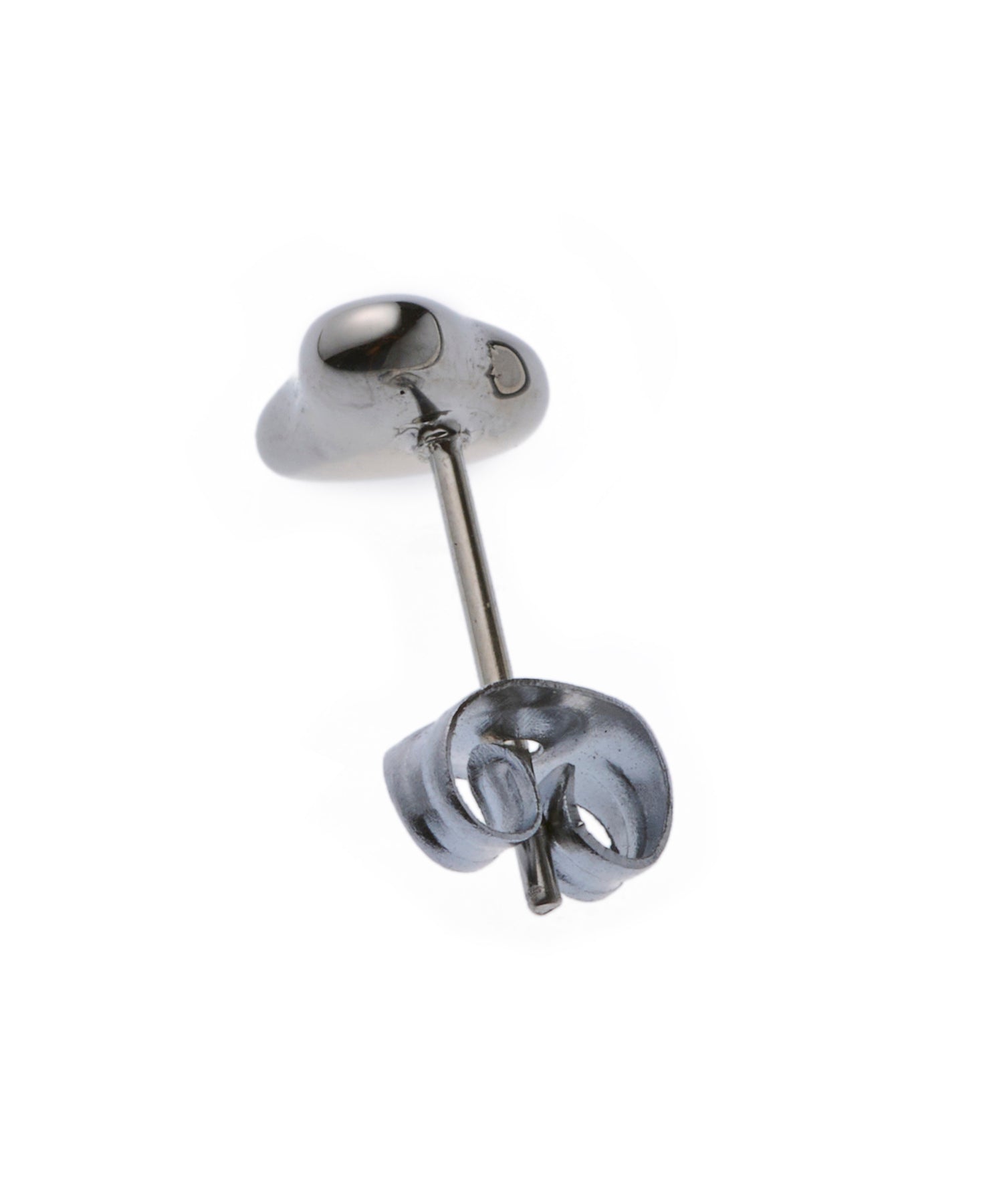 [Silver] Mini Heart Earrings