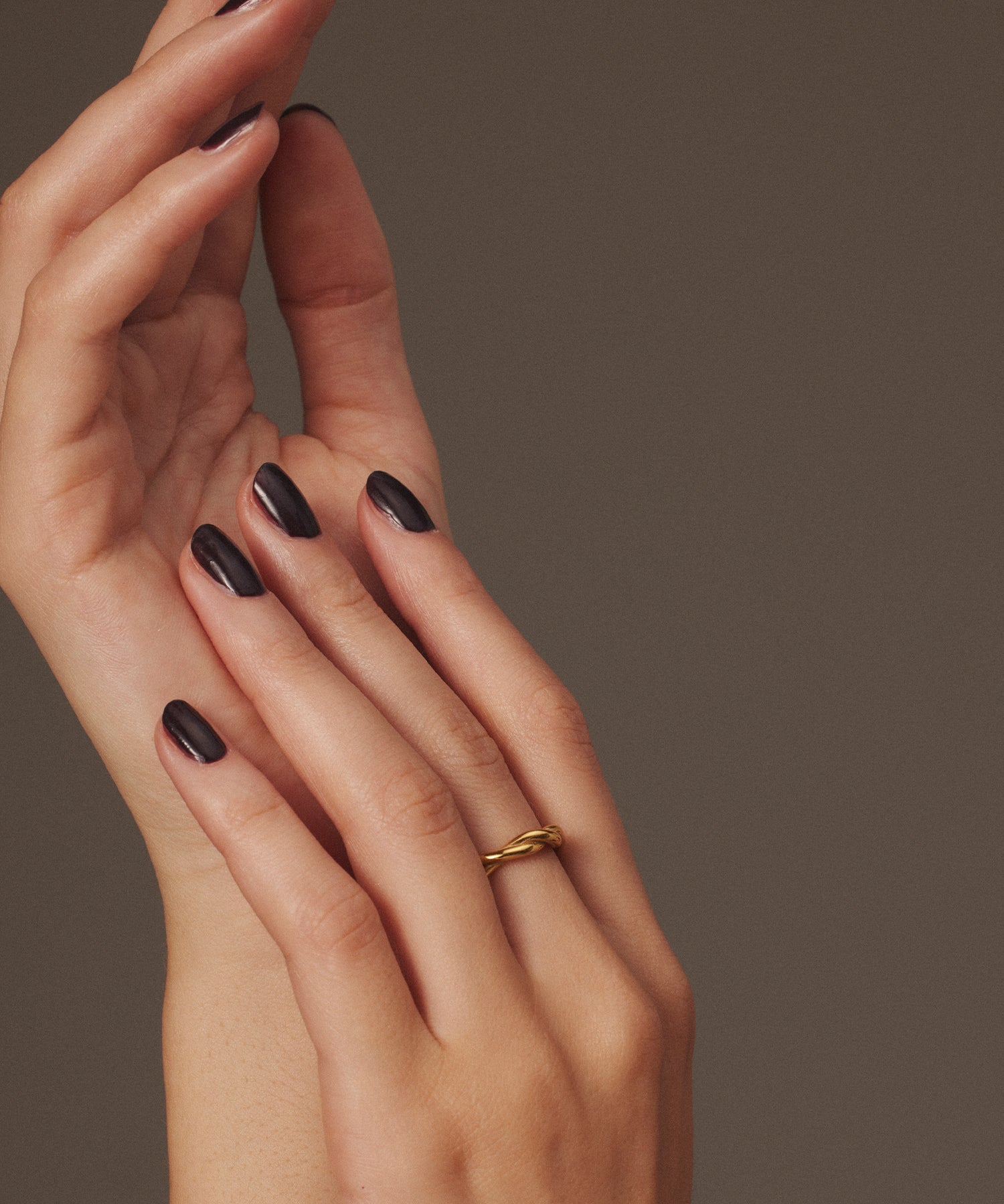 [Gold] Twist Rope Ring