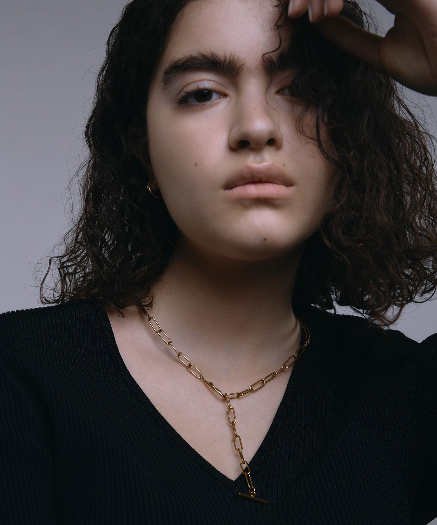 [ゴールド]2wayチョーカーネックレス