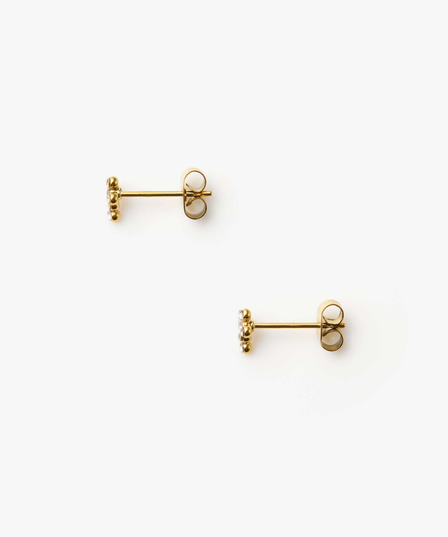 [Gold] Zirconia Latin Earrings