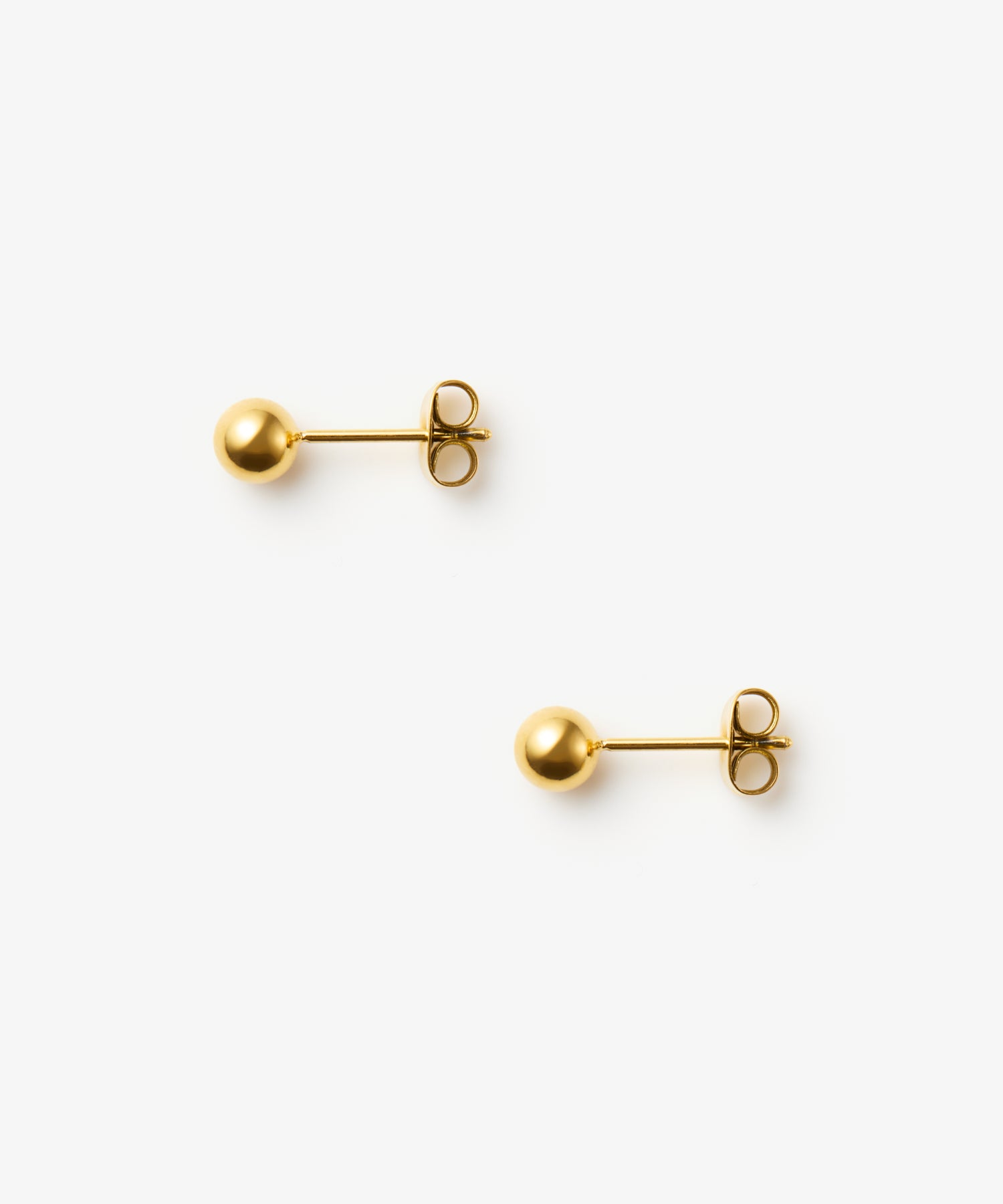 [ゴールド]ピンボールピアス(medium)