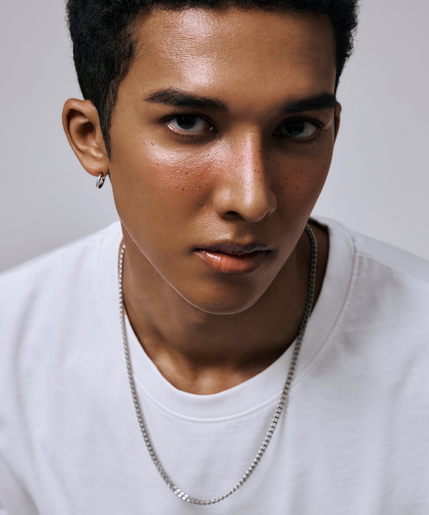 [シルバー]クラシックカーブチェーン