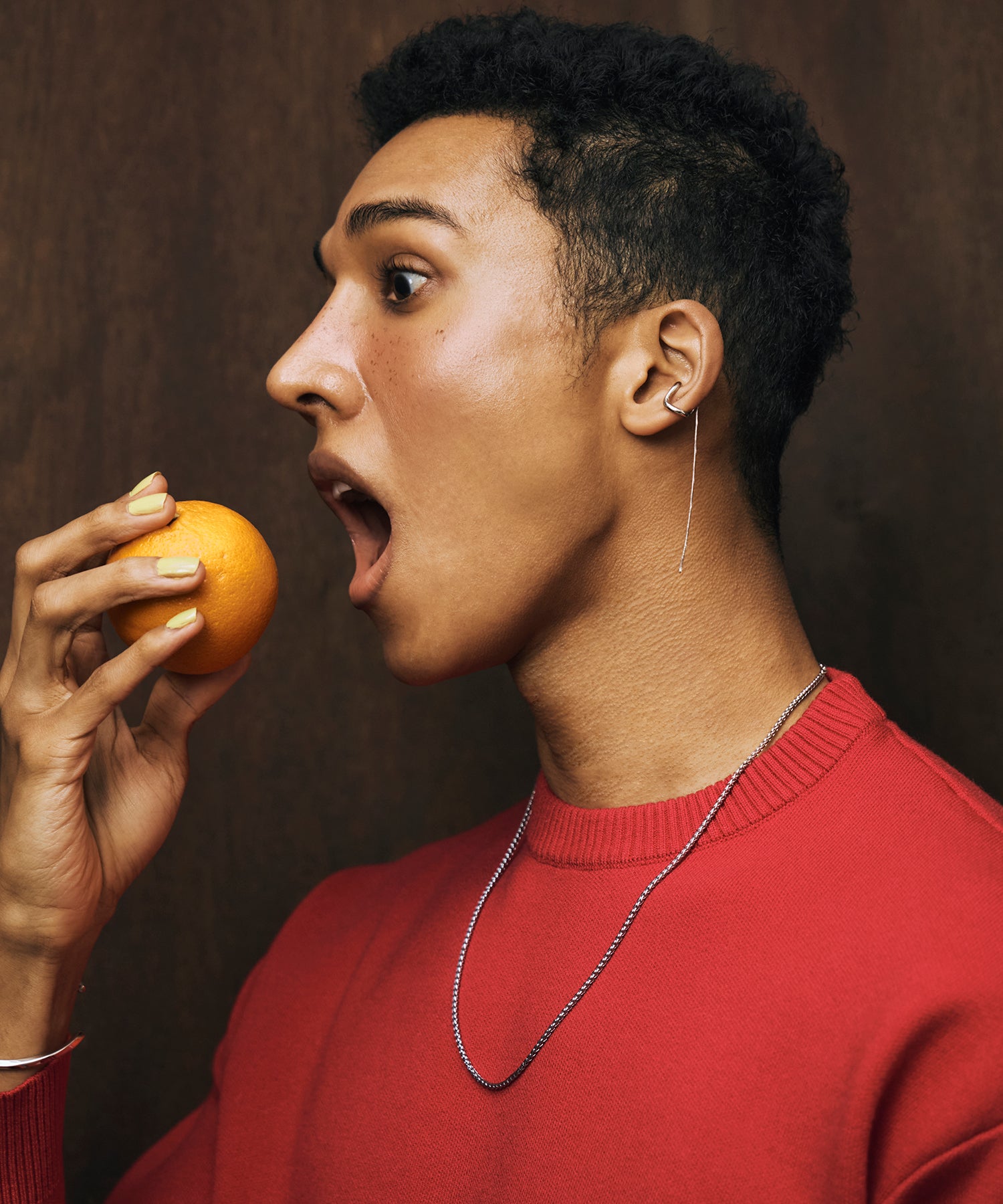 [シルバー]リルトイヤーカフ