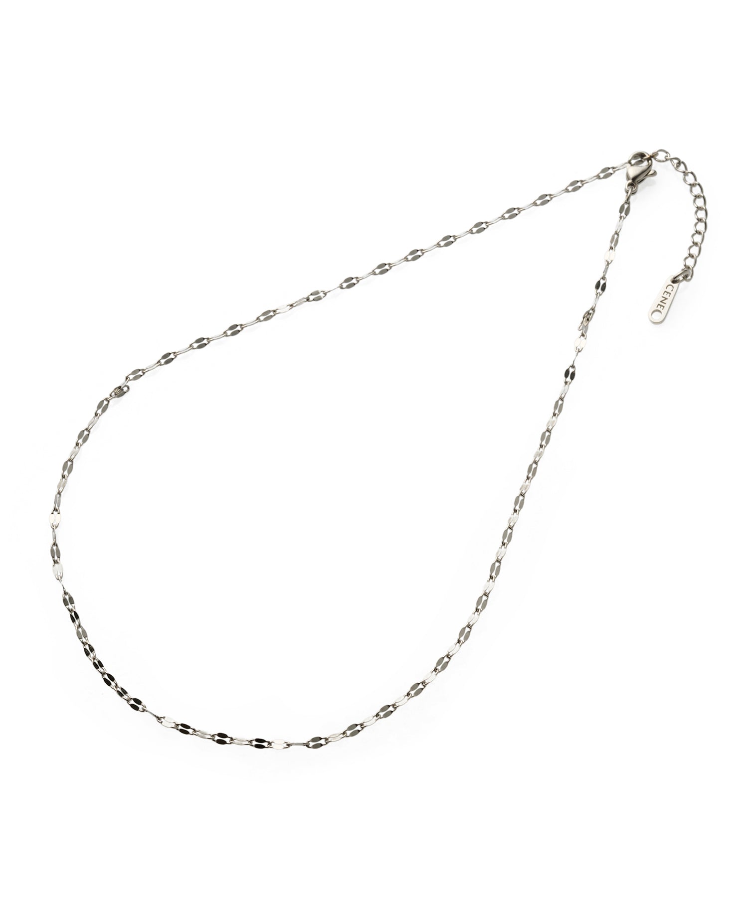 [Silver] Petal Chain Necklace