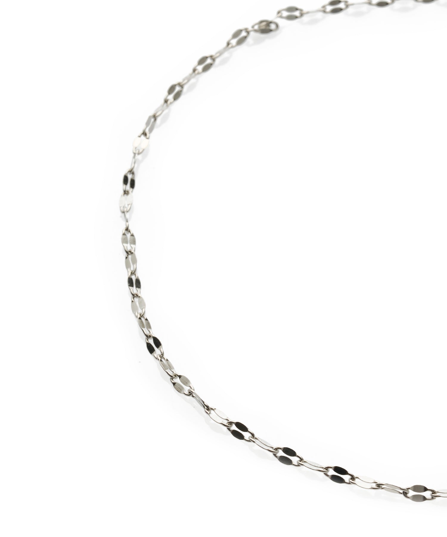 [Silver] Petal Chain Necklace