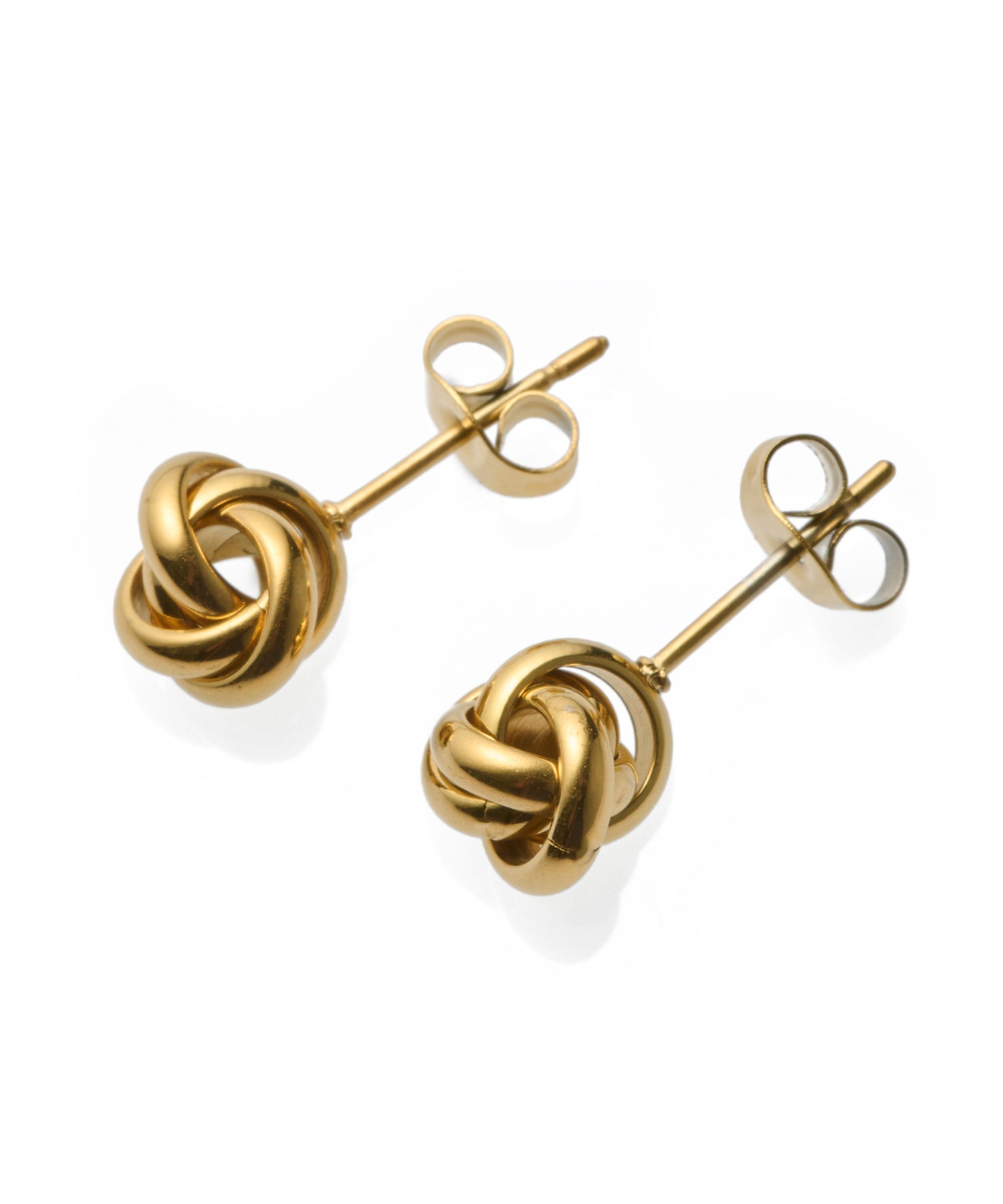 [Gold] Triple Ring Earrings