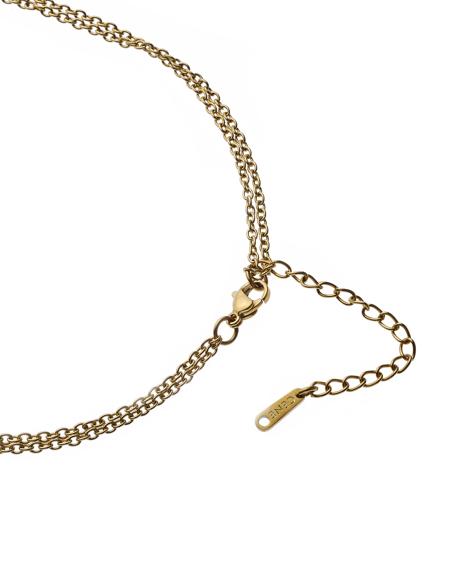 [Gold] Double Chain Necklace