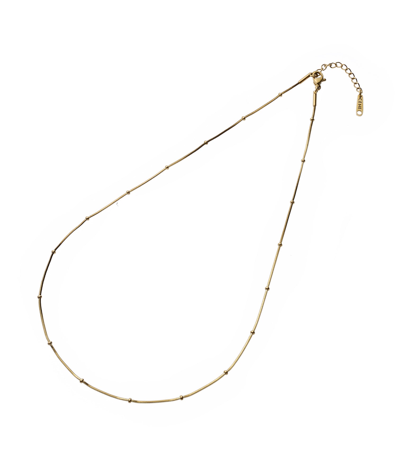[Gold] Point Dot Necklace