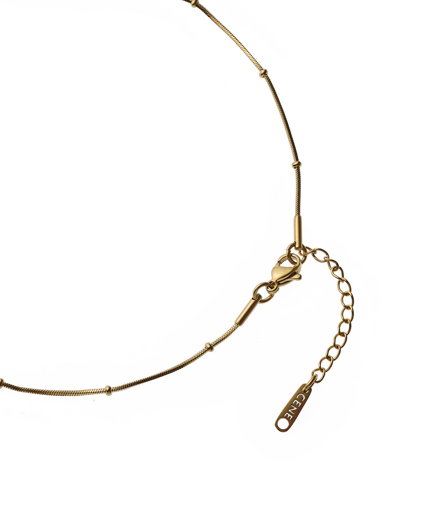 [Gold] Point Dot Necklace