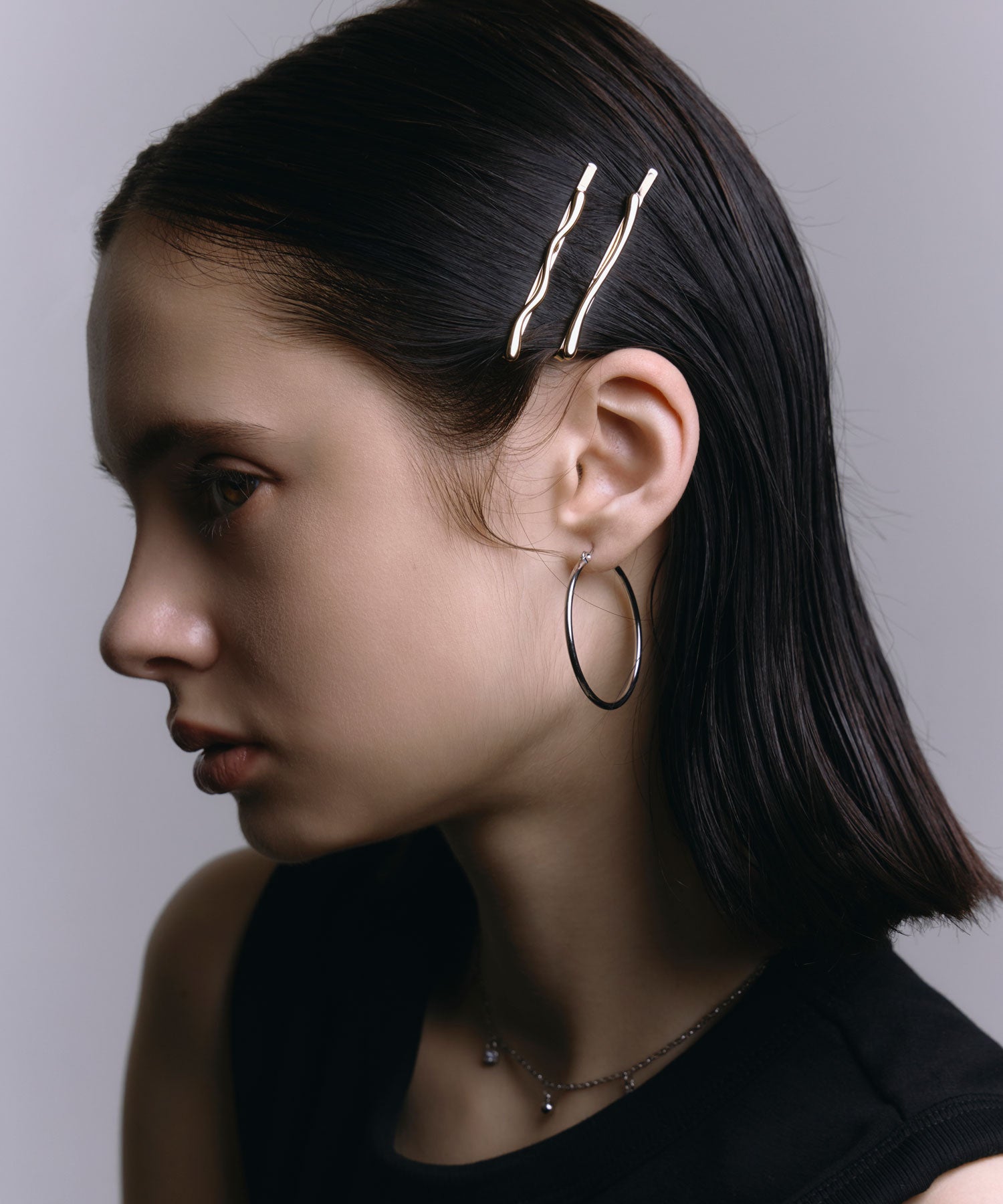 【金色】2P Nuance 金屬別針