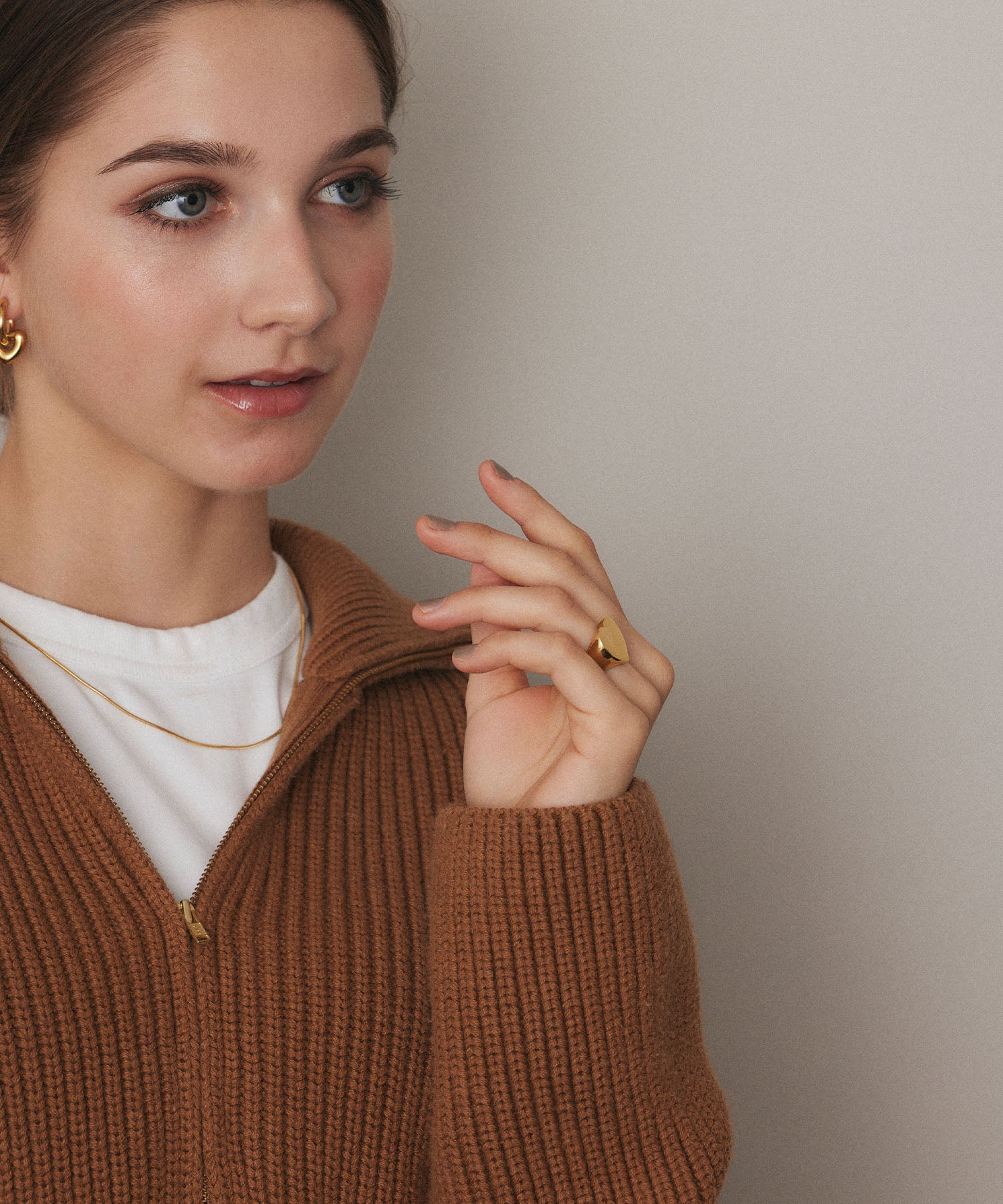 [Gold] Heart Ring