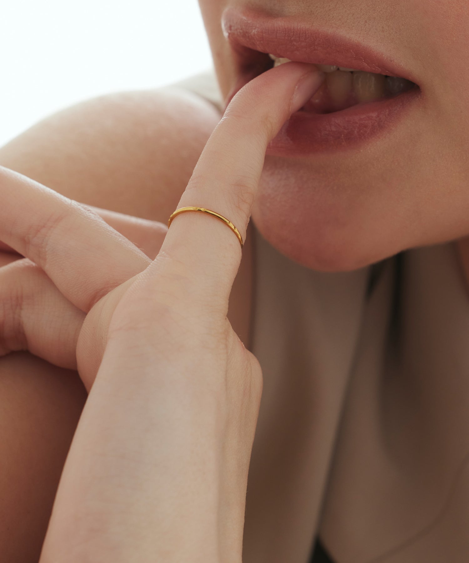 スヌーピー リング 指輪 ピンキー ゴールド SNOOPY スヌーピー ダイヤモンド ピンキー リング K10 10金