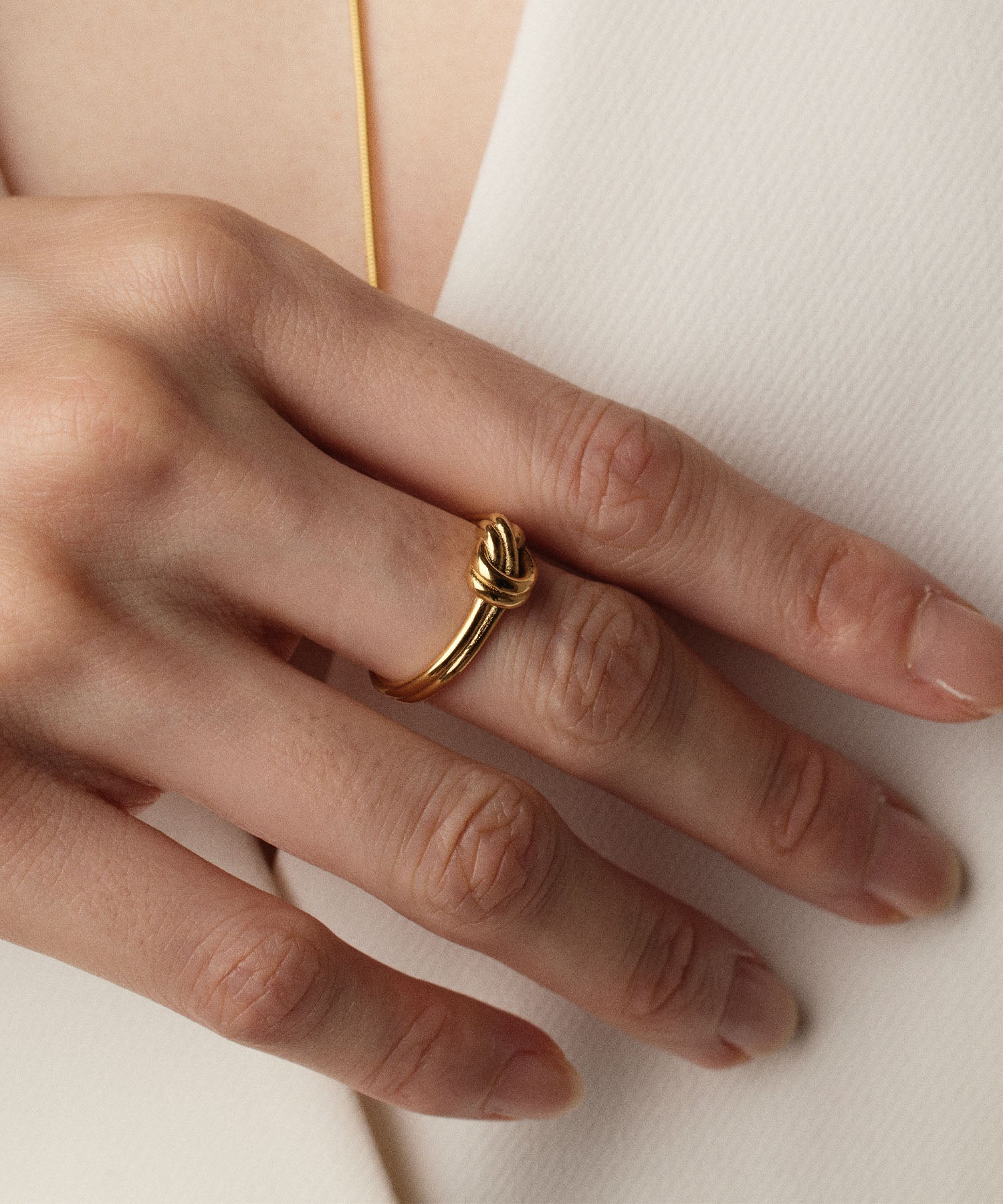 [Gold] Double Knot Ring
